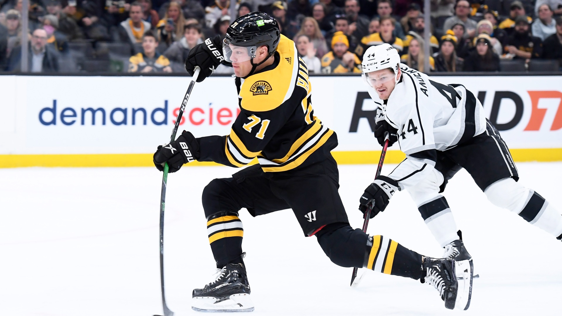 Boston Bruins forward Taylor Hall