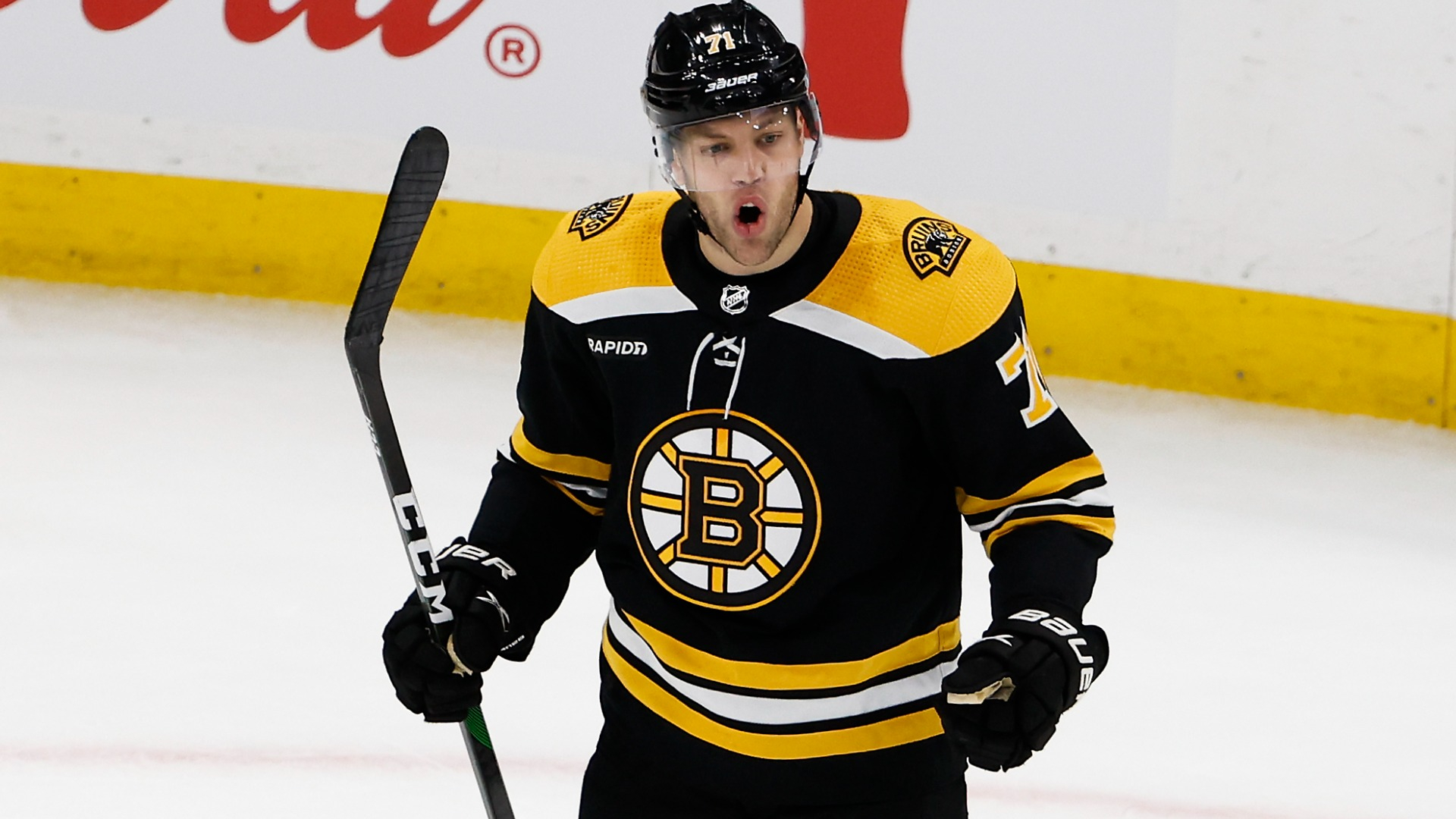 Boston Bruins forward Taylor Hall