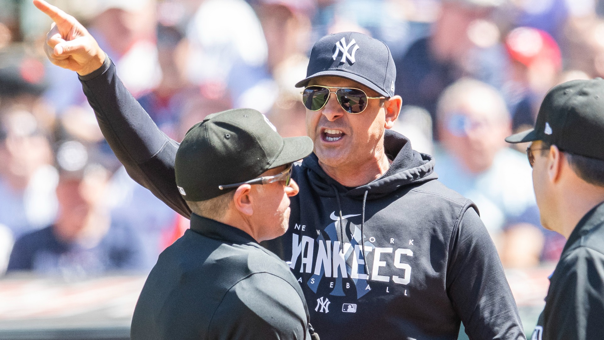 New York Yankees manager Aaron Boone