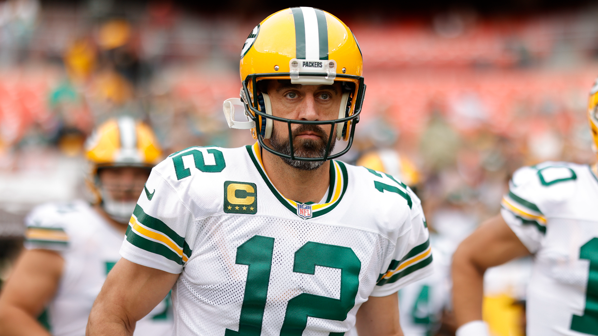 New York Jets quarterback Aaron Rodgers