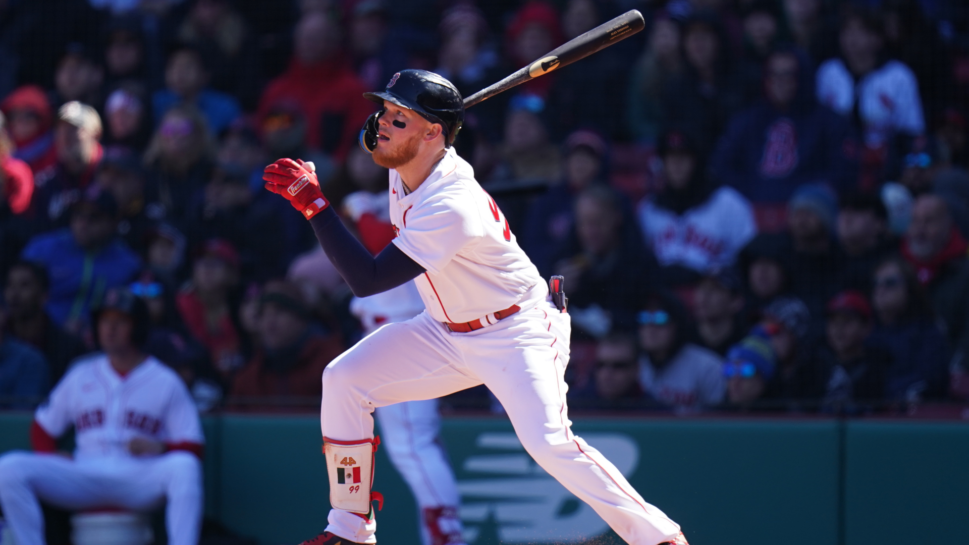 Boston Red Sox outfielder Alex Verdugo