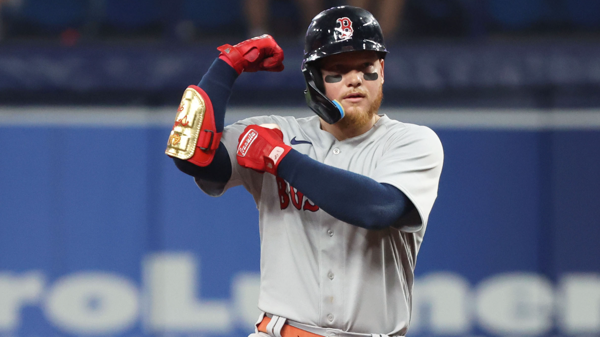 Boston Red Sox outfielder Alex Verdugo