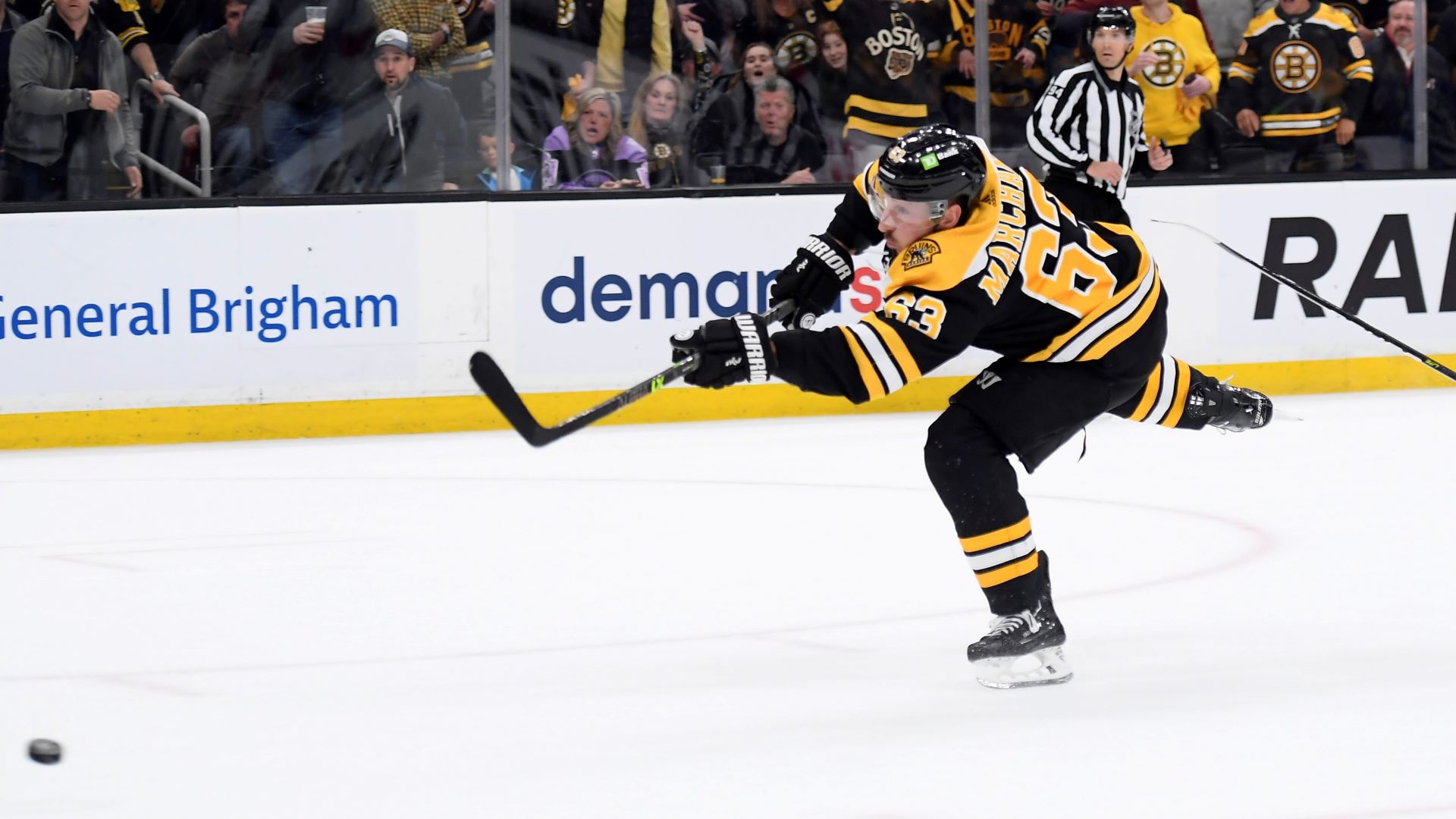 Boston Bruins winger Brad Marchand