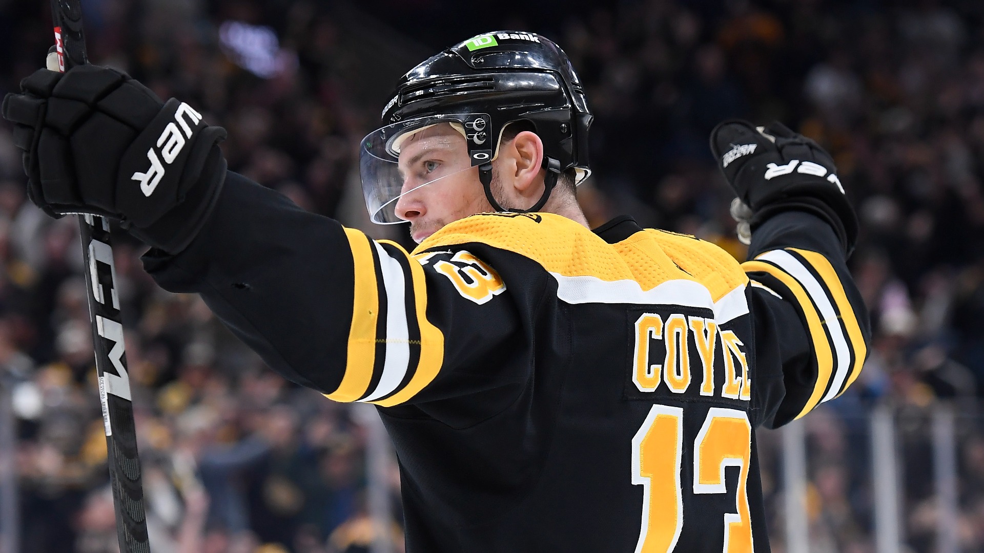 Boston Bruins center Charlie Coyle