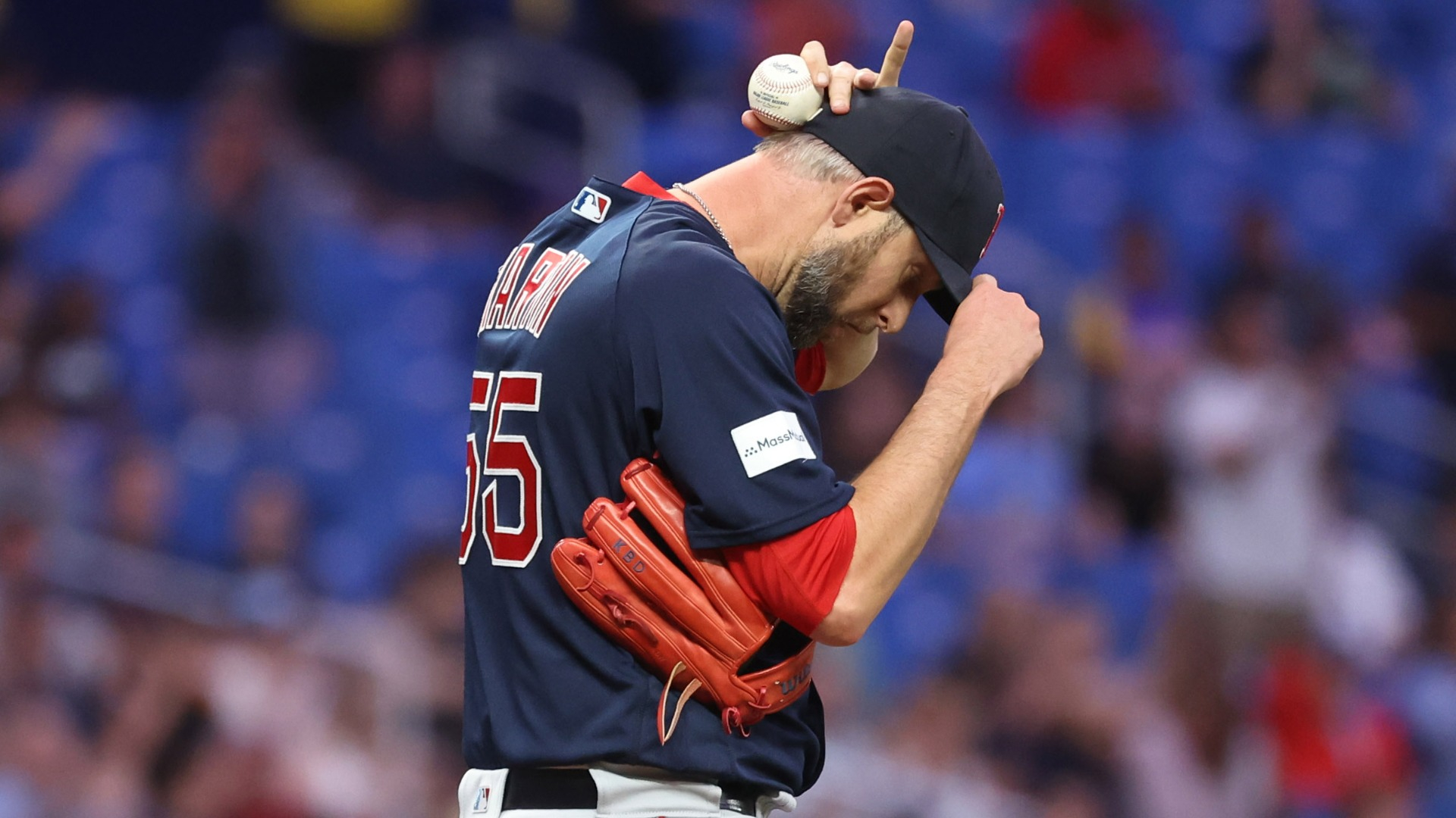 Boston Red Sox pitcher Chris Martin