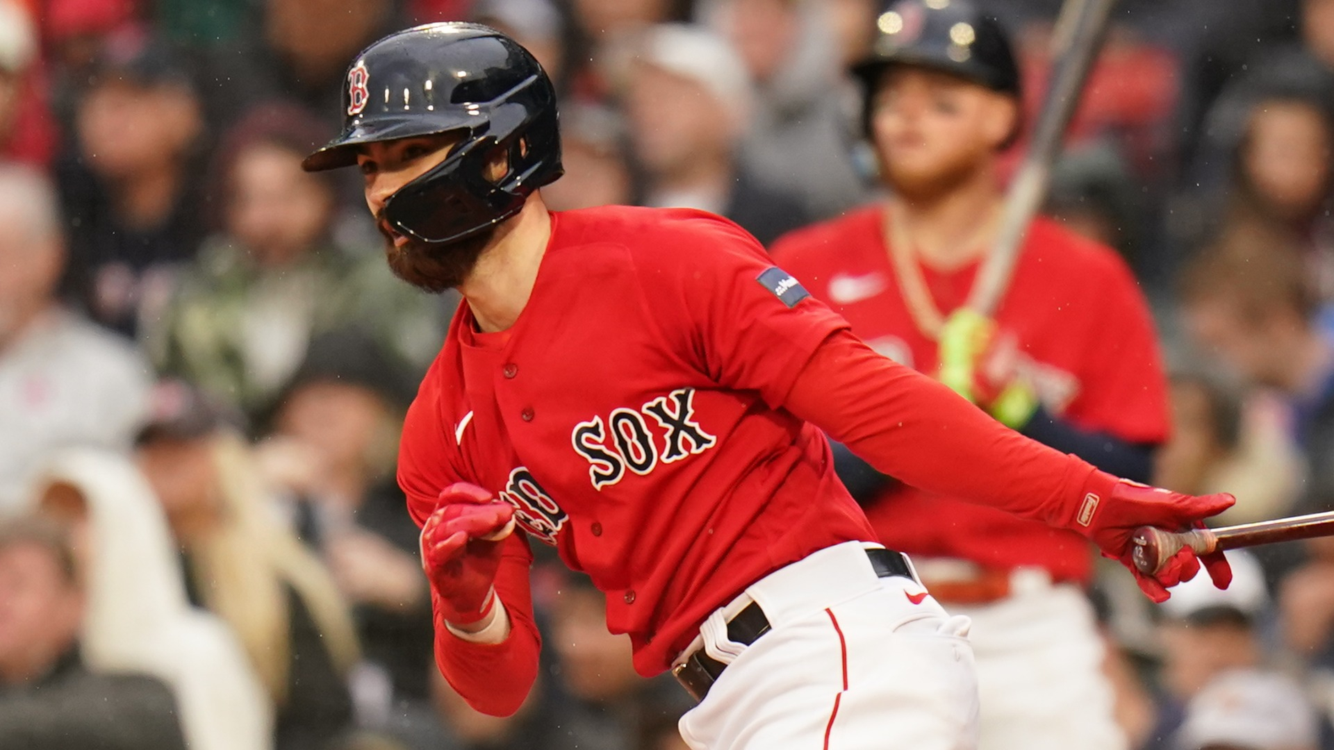 Boston Red Sox catcher Connor Wong