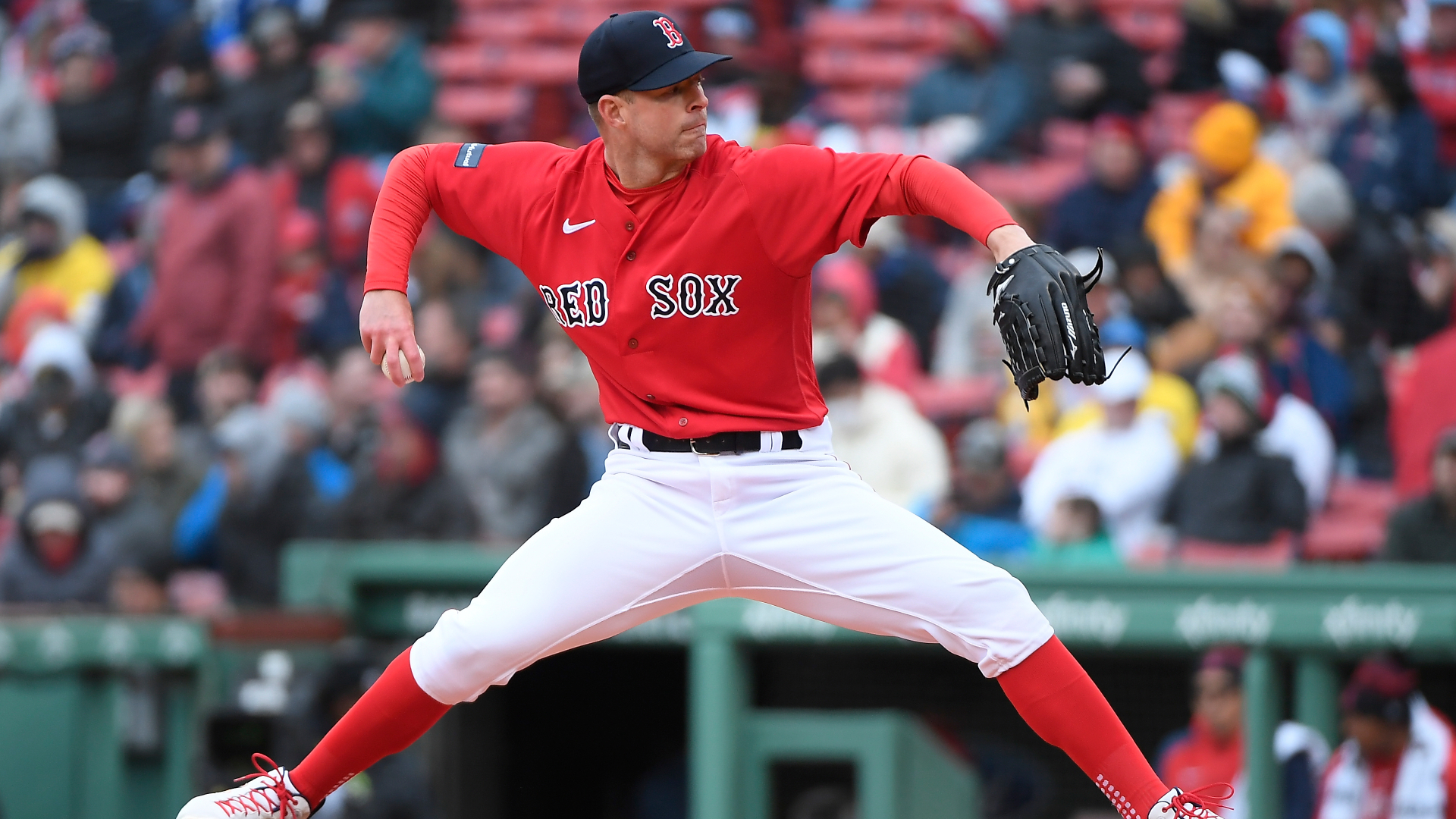 Boston Red Sox pitcher Corey Kluber