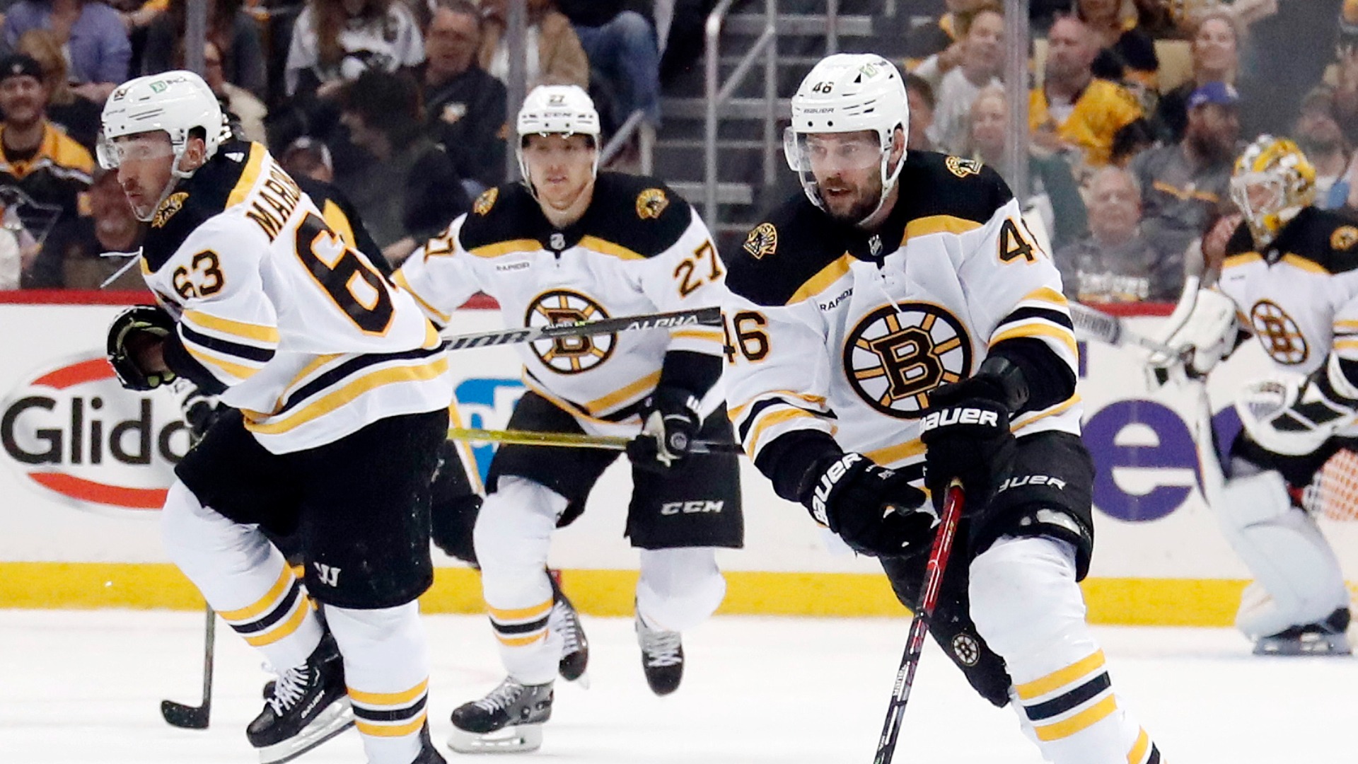 Boston Bruins center David Krejci
