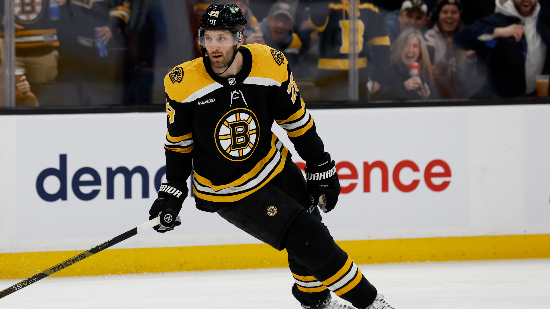 Boston Bruins defenseman Derek Forbort