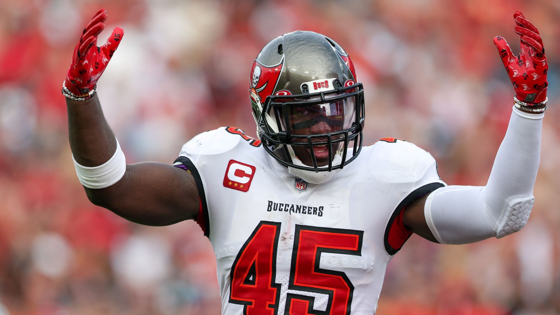 Tampa Bay Buccaneers linebacker Devin White