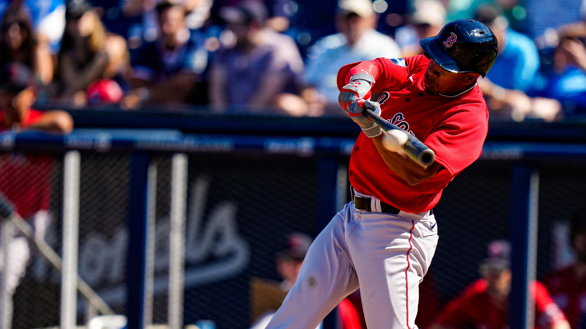 Boston Red Sox infielder Enmanuel Valdez
