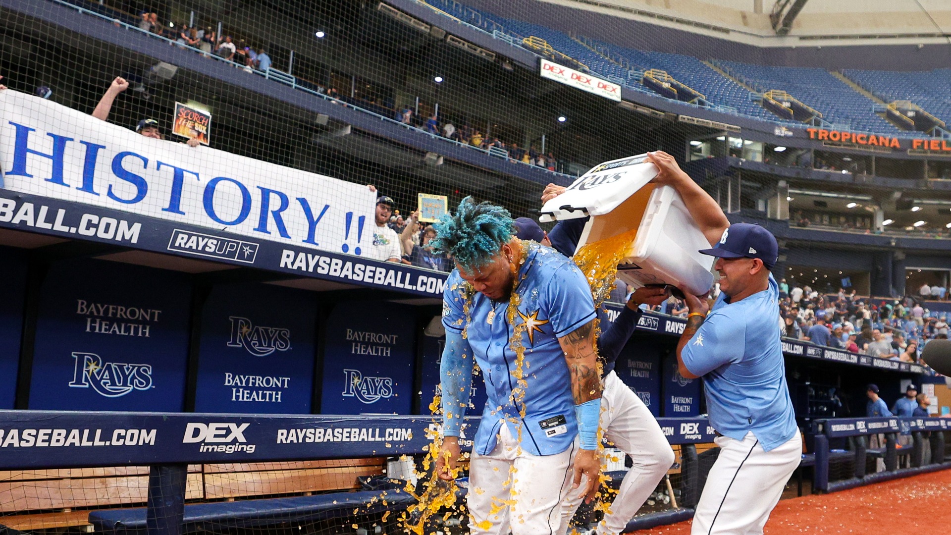 Tampa Bay Rays designated hitter Harold Ramirez