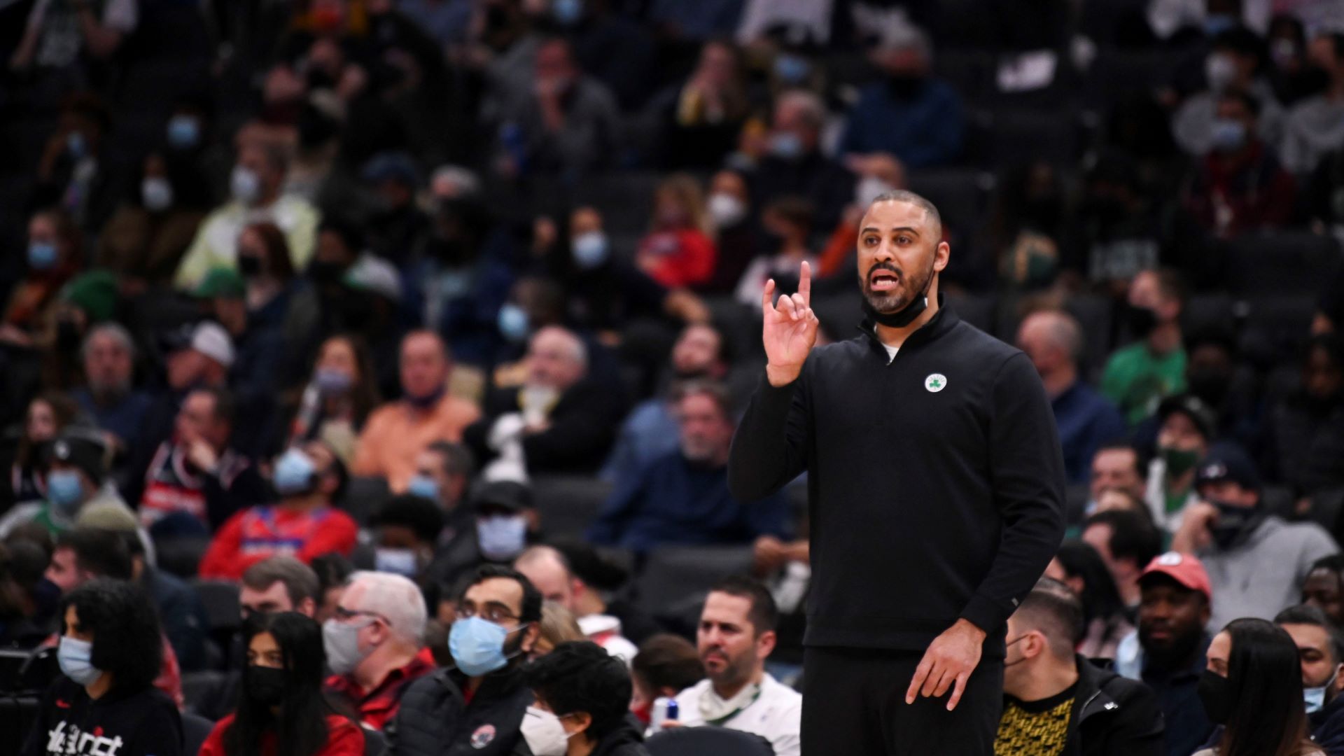 Houston Rockets head coach Ime Udoka