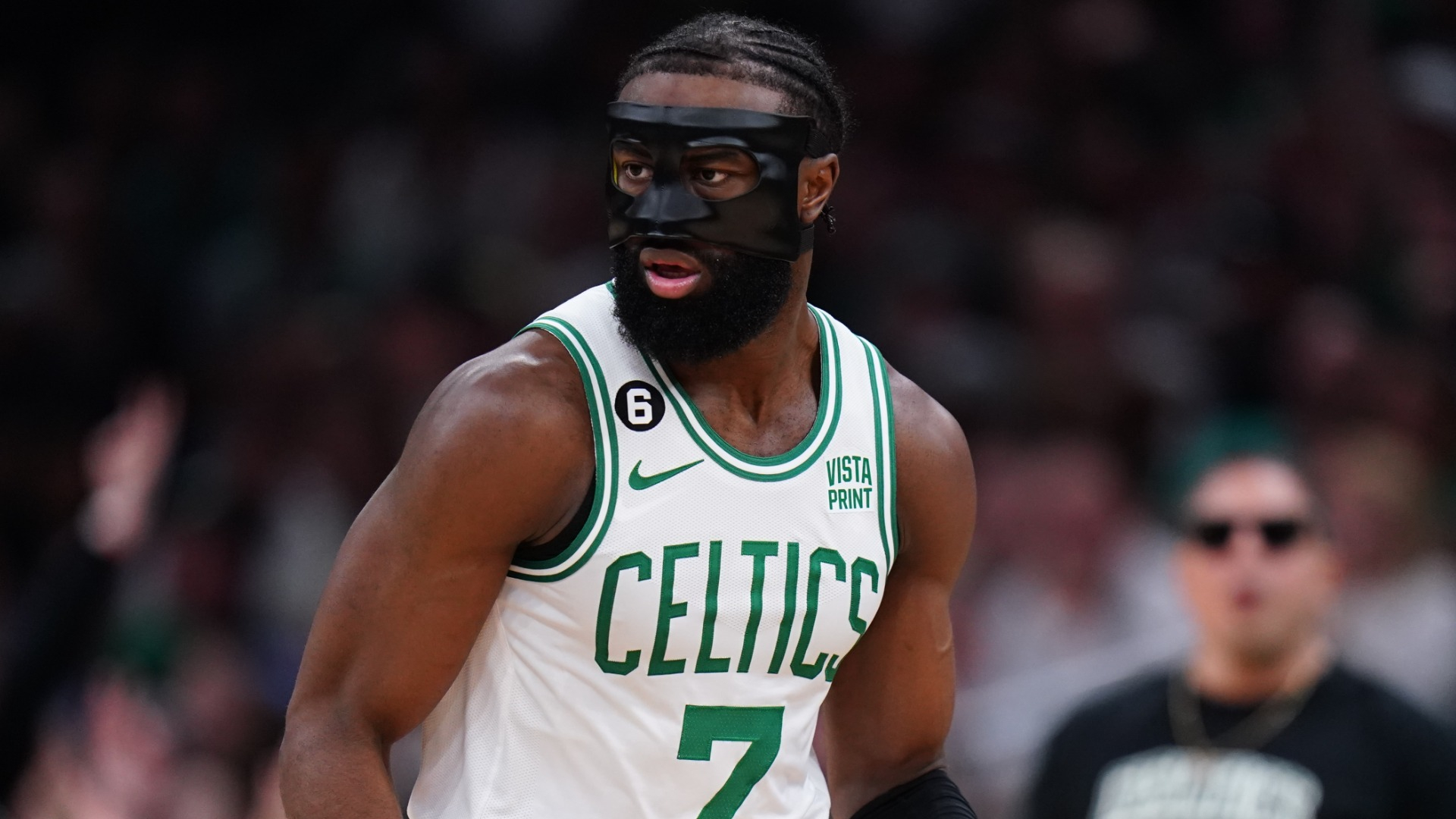 Boston Celtics guard Jaylen Brown