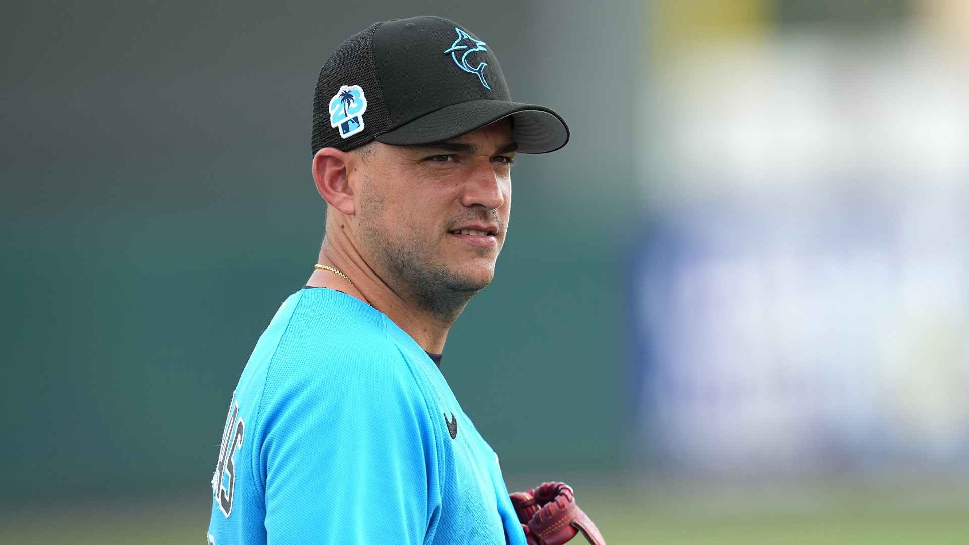 San Diego Padres infielder Jose Iglesias