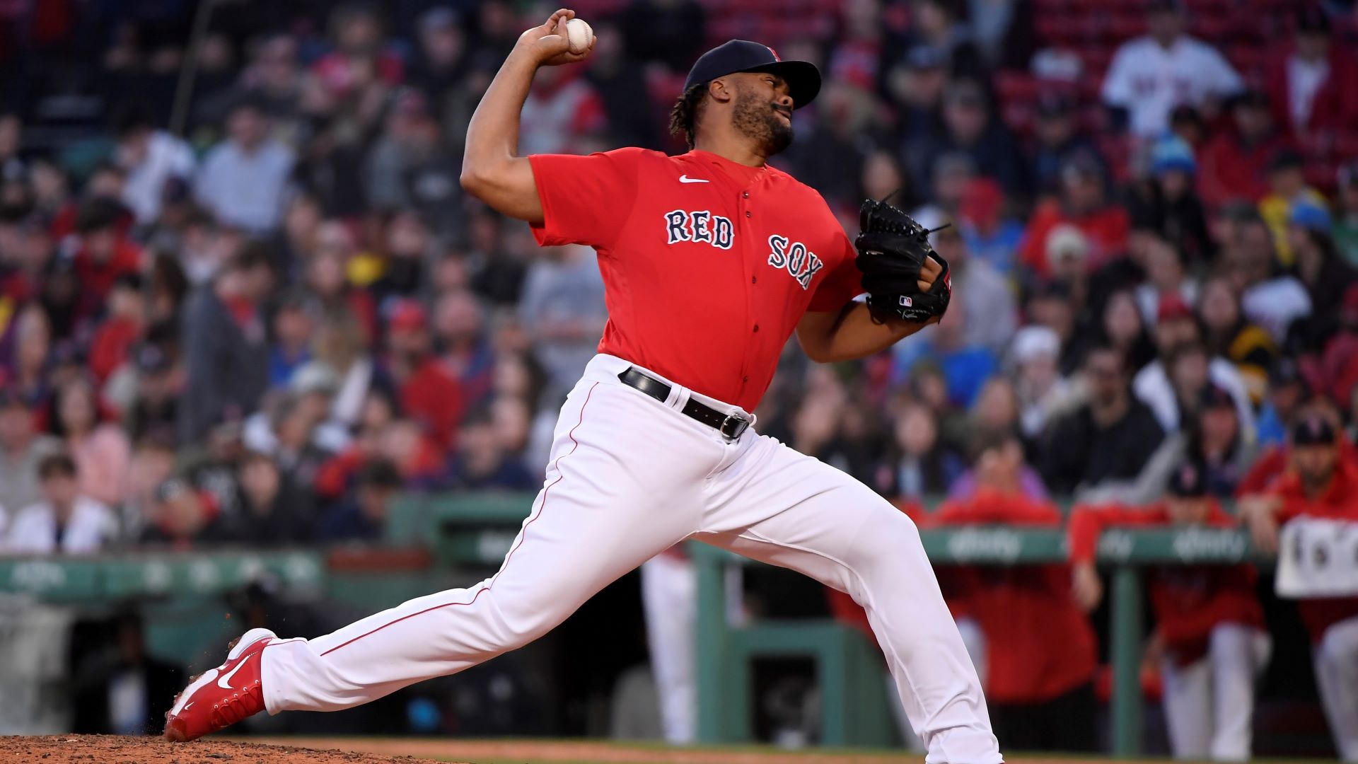 Boston Red Sox pitcher Kenley Jansen