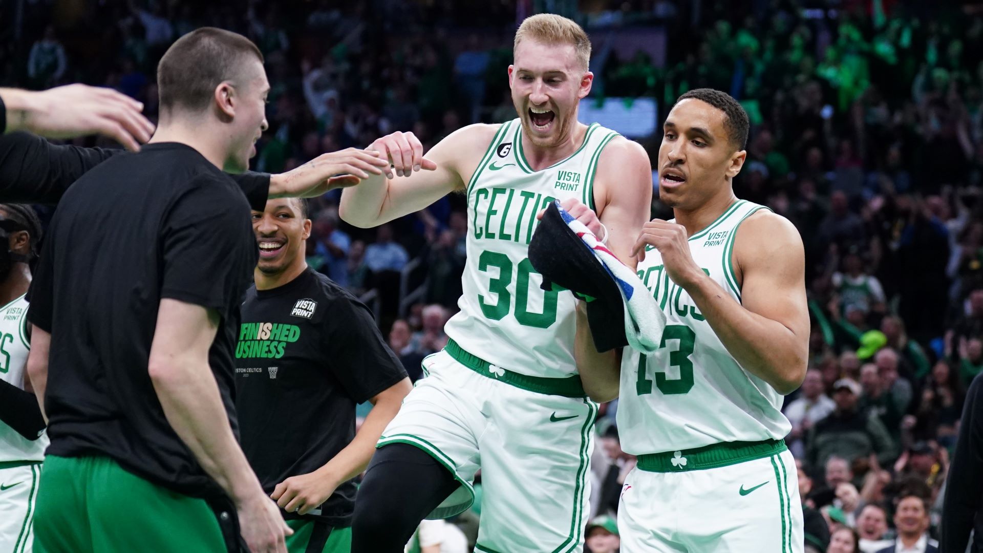Boston Celtics guard Malcolm Brogdon