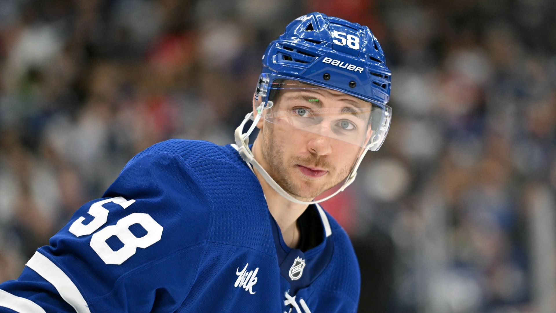 Toronto Maple Leafs forward Michael Bunting
