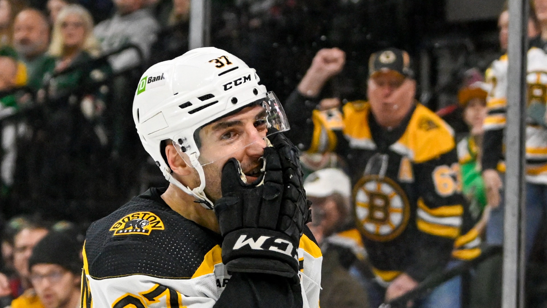 Boston Bruins center Patrice Bergeron