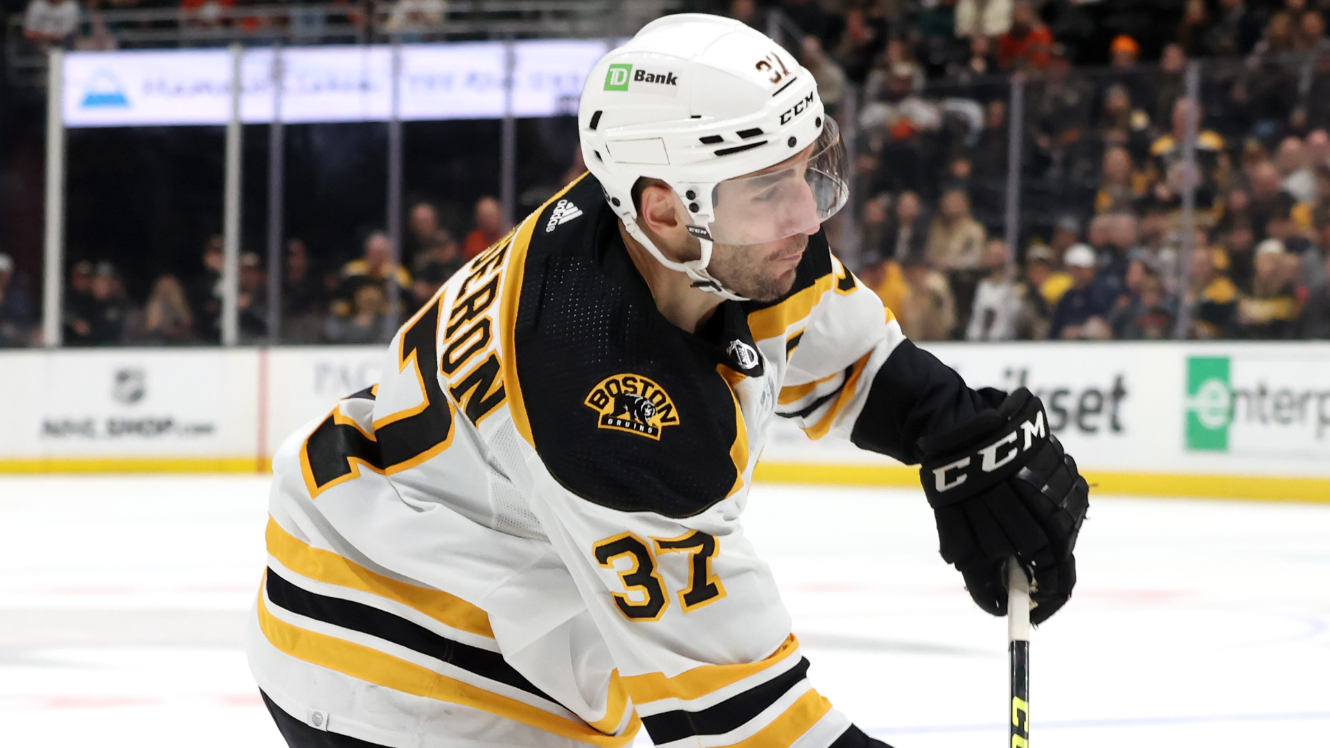 Boston Bruins center Patrice Bergeron