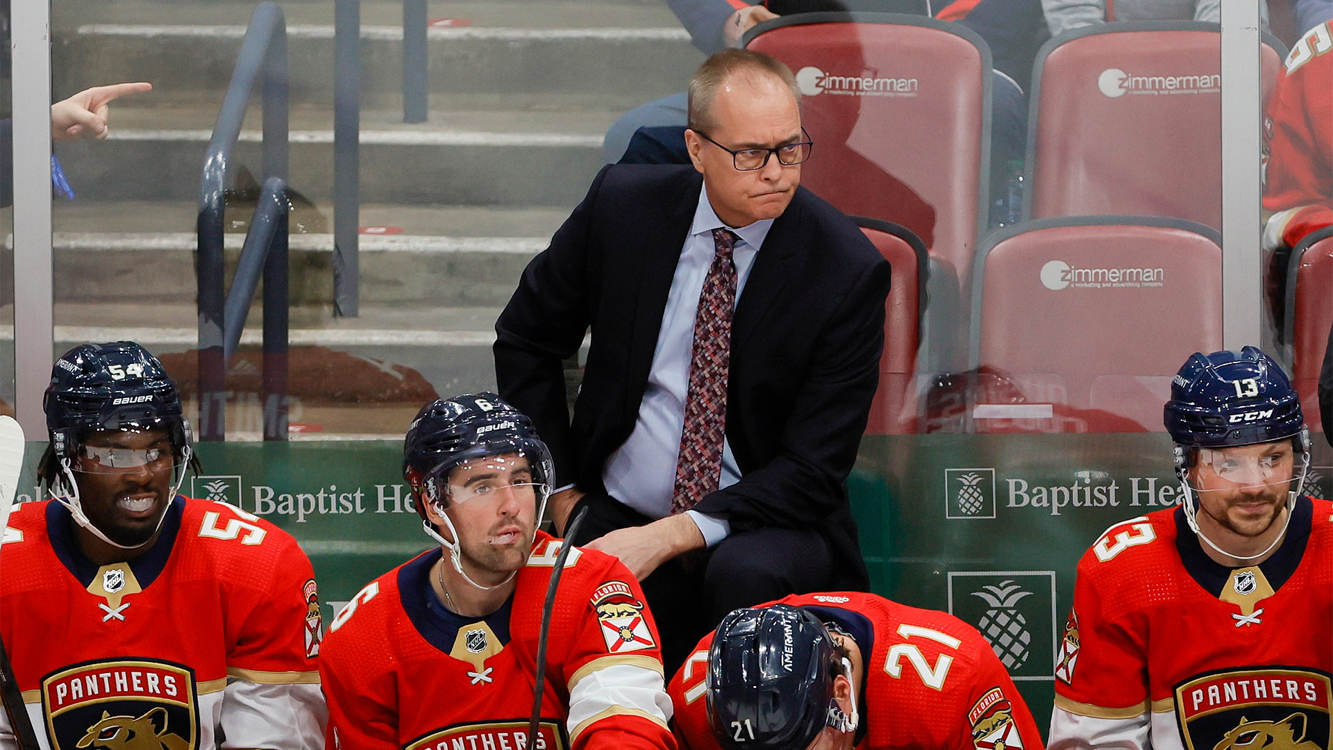 Florida Panthers head coach Paul Maurice
