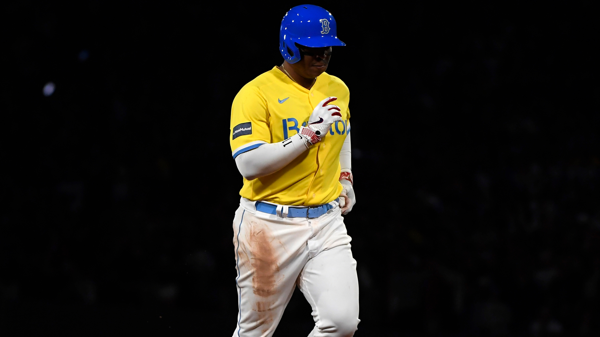 Boston Red Sox third baseman Rafael Devers