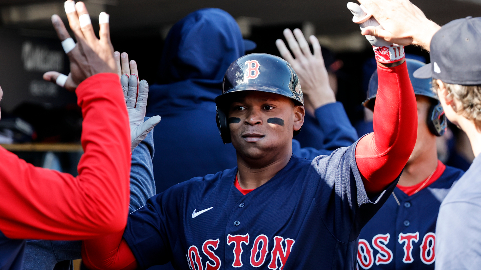 Boston Red Sox third baseman Rafael Devers