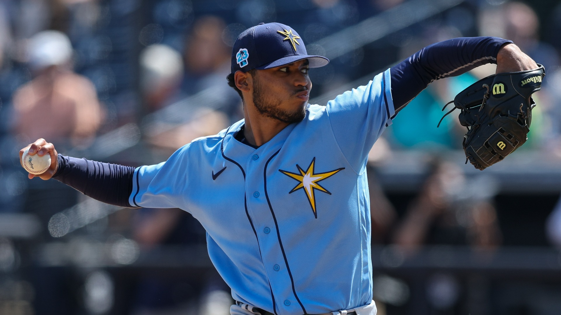 Tampa Bay Rays pitcher Taj Bradley