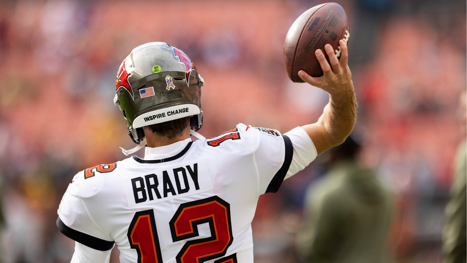 Former NFL quarterback Tom Brady