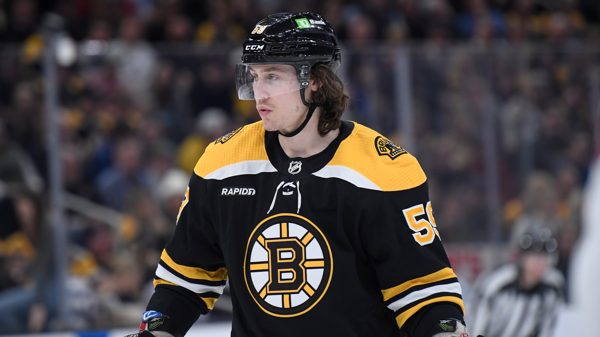 Boston Bruins forward Tyler Bertuzzi