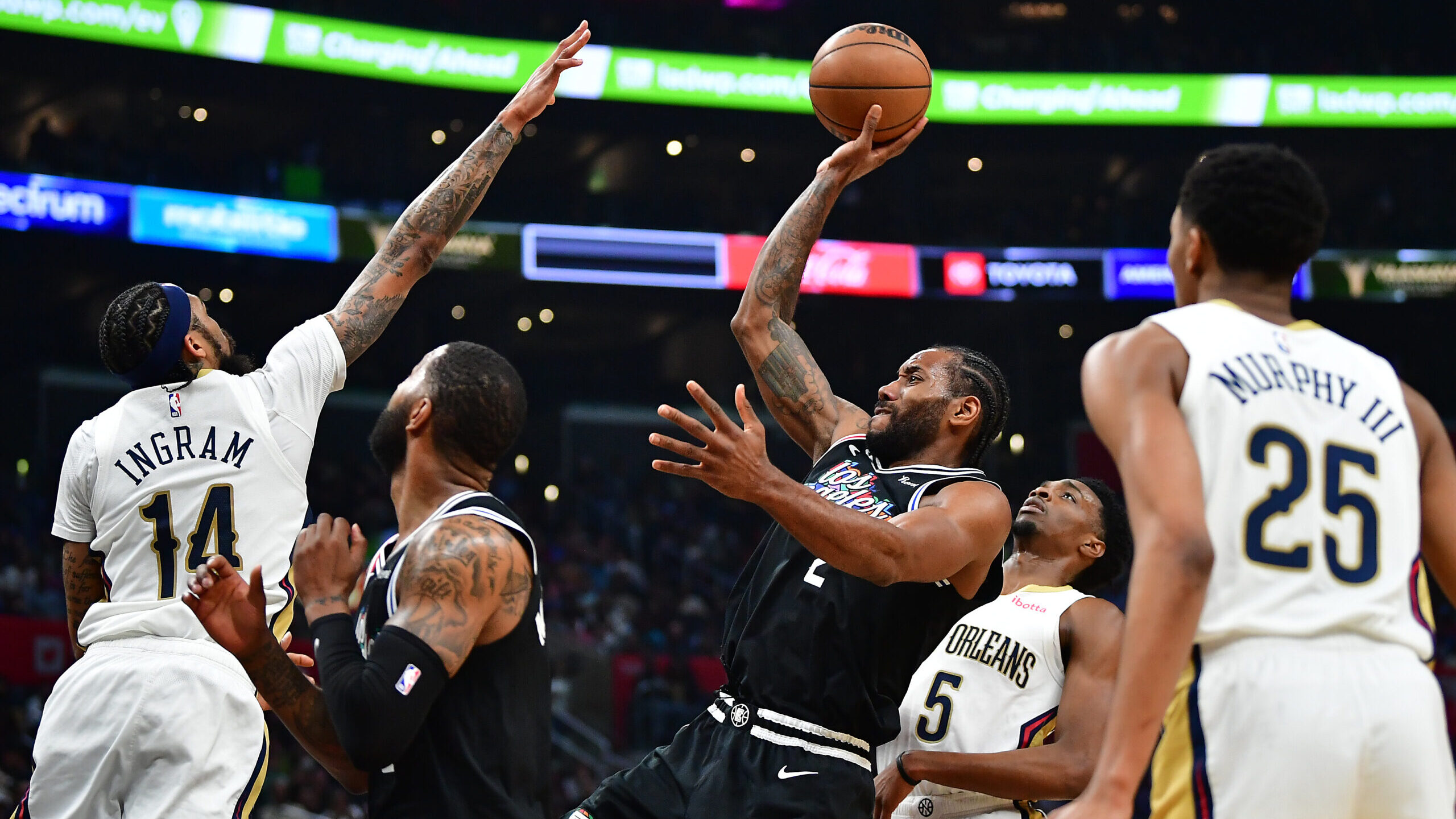 NBA: New Orleans Pelicans at Los Angeles Clippers
