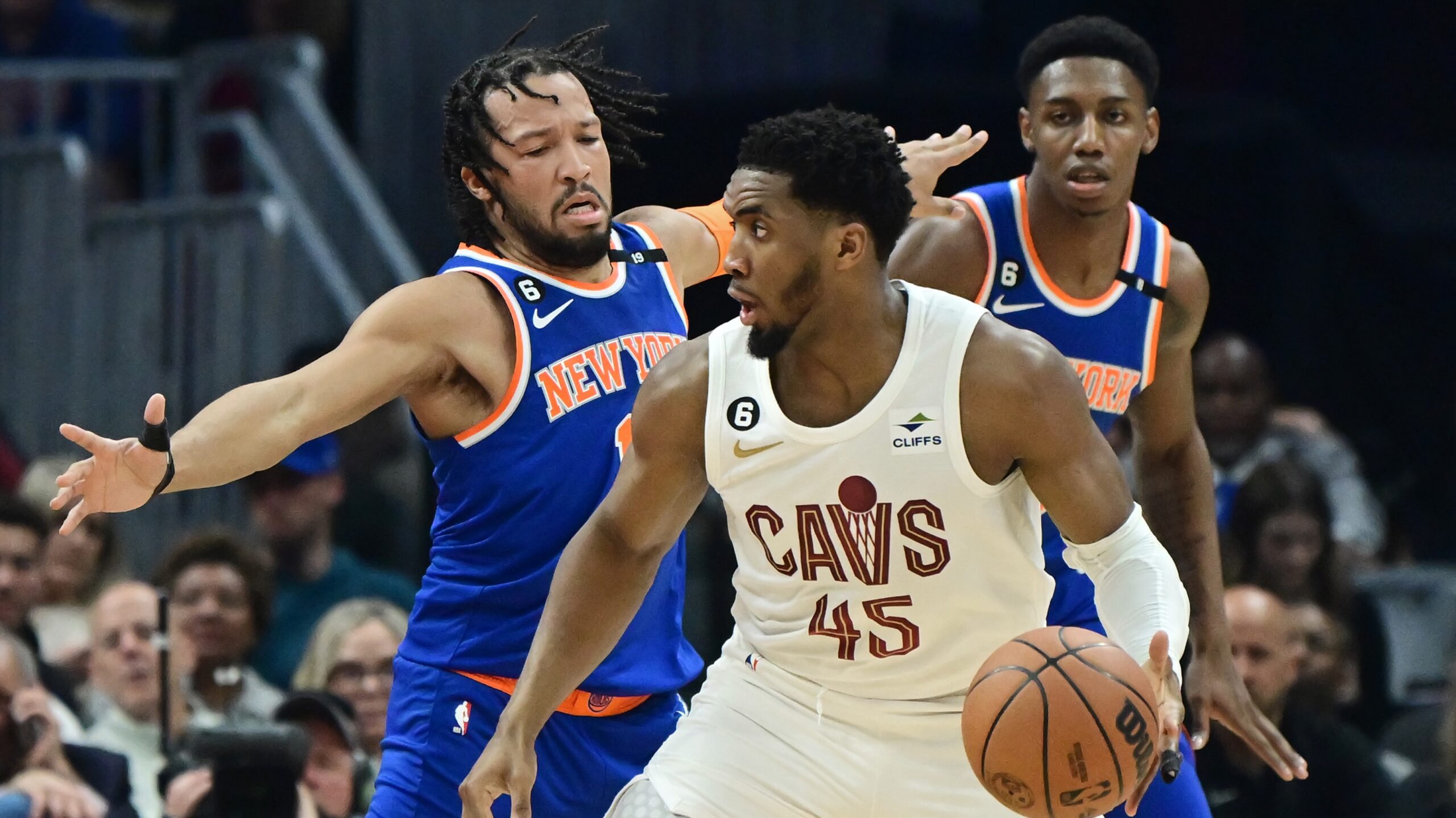 NBA: New York Knicks at Cleveland Cavaliers