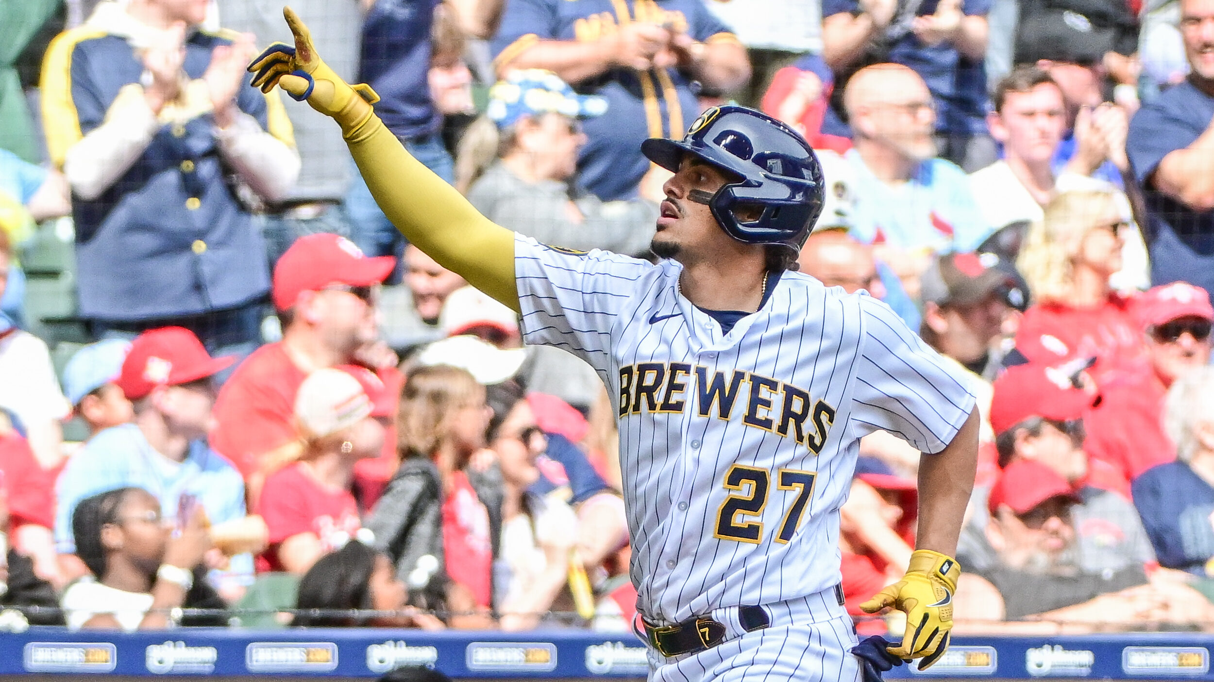 MLB: St. Louis Cardinals at Milwaukee Brewers