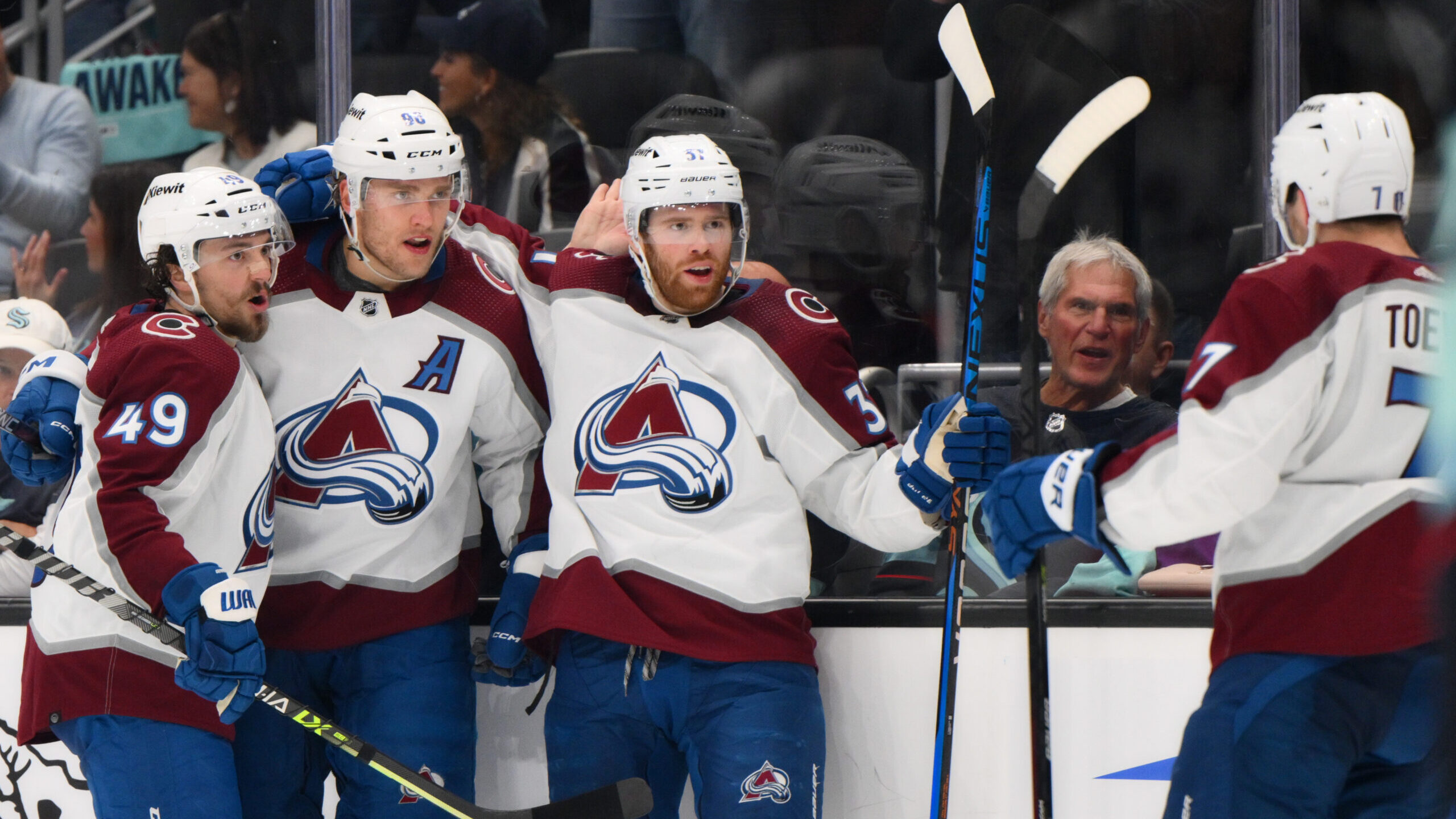 NHL: Stanley Cup Playoffs-Colorado Avalanche at Seattle Kraken