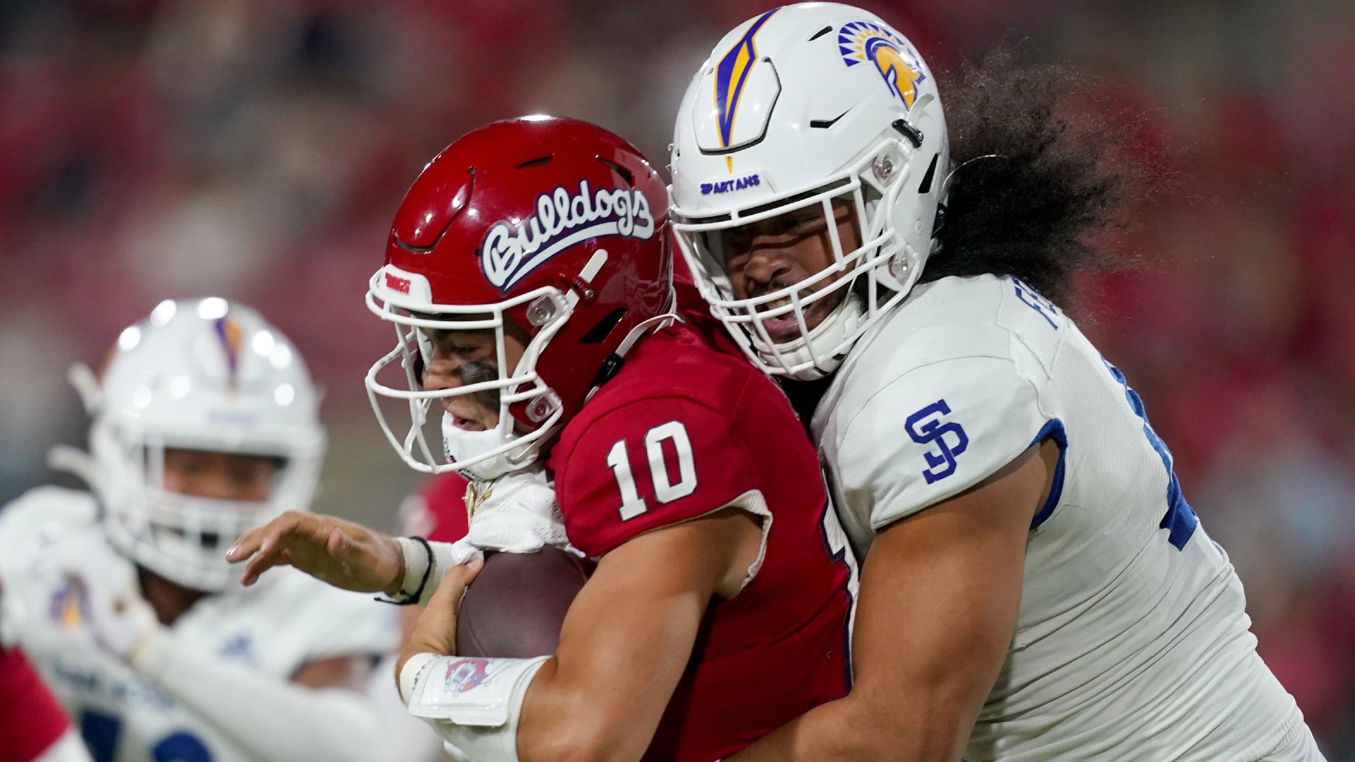 San Jose State Spartans defensive lineman Viliami Fehoko