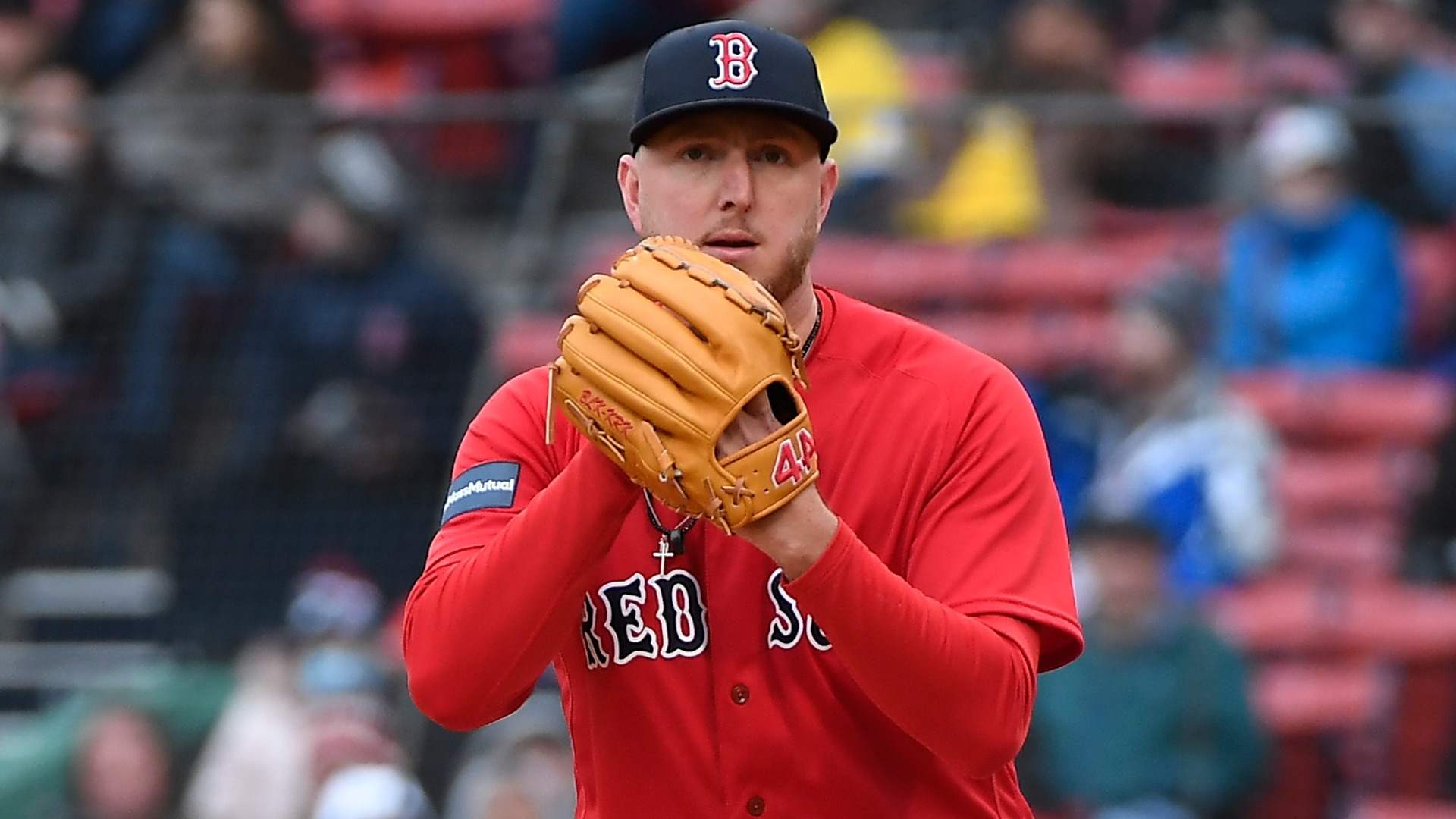 Boston Red Sox pitcher Zack Kelly