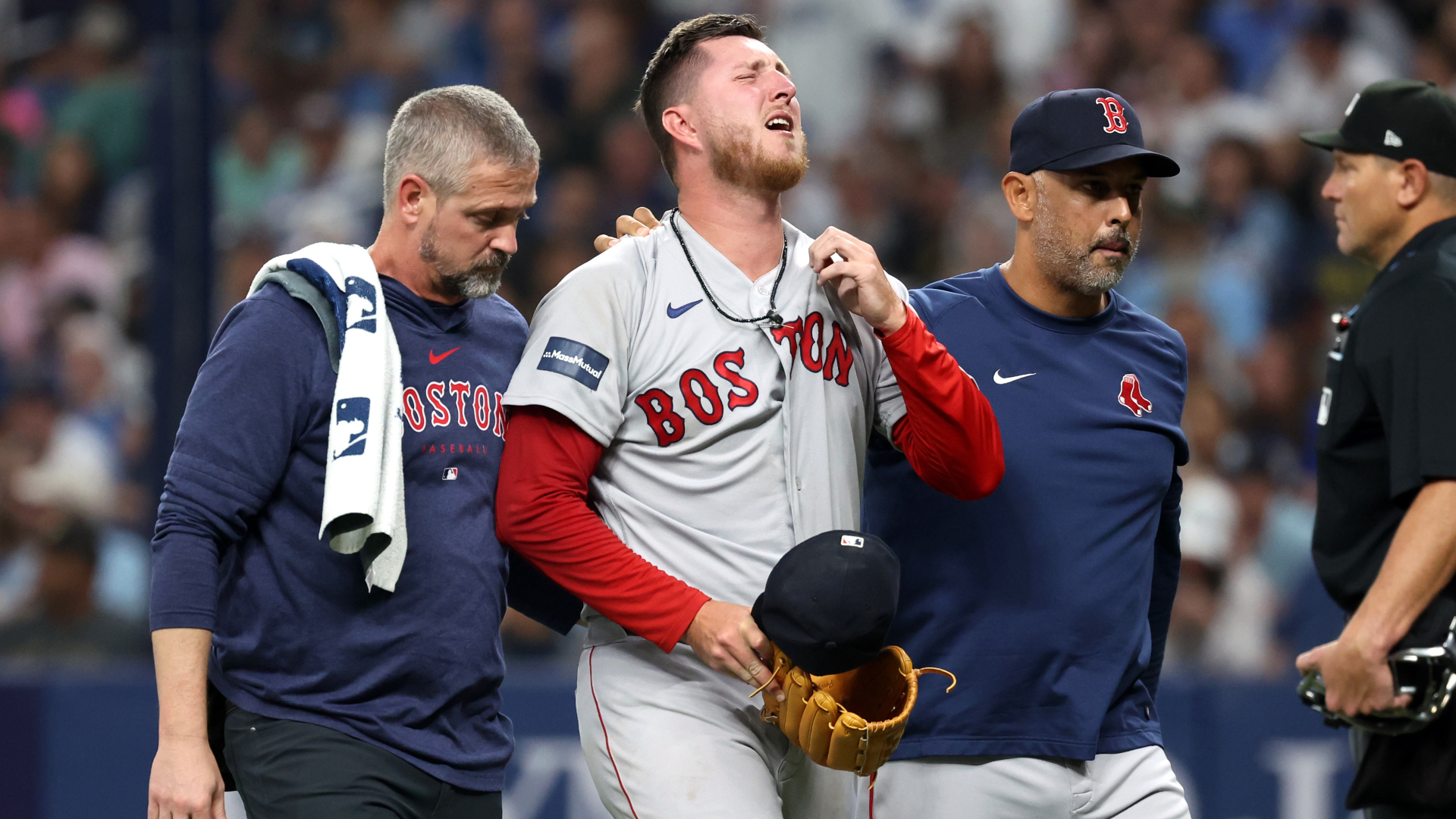 Boston Red Sox pitcher Zack Kelly