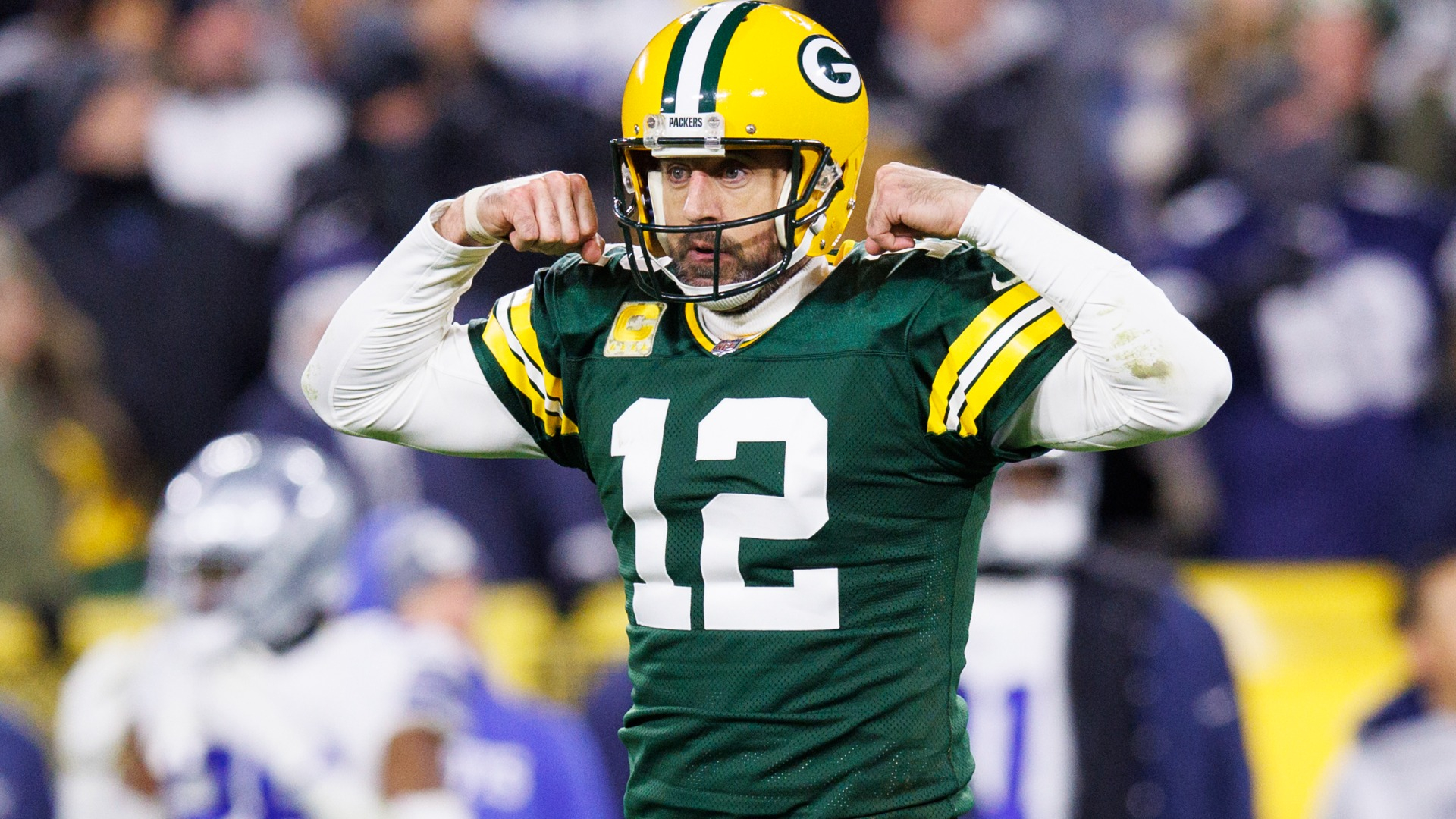 Green Bay Packers quarterback Aaron Rodgers