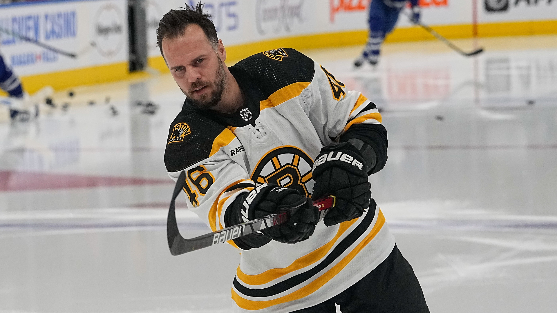 Boston Bruins forward David Krejci