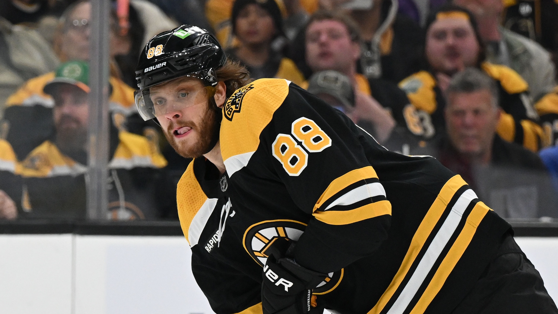 Boston Bruins right wing David Pastrnak