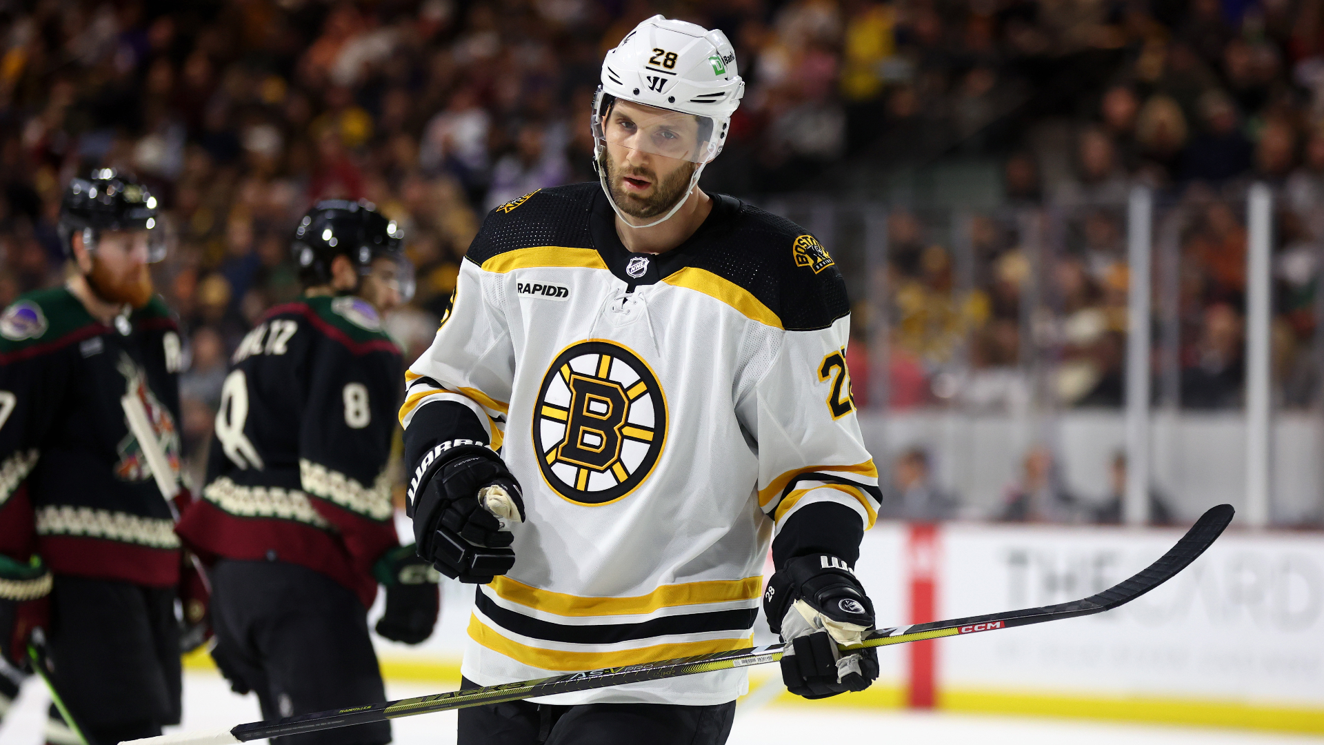 Boston Bruins defenseman Derek Forbort