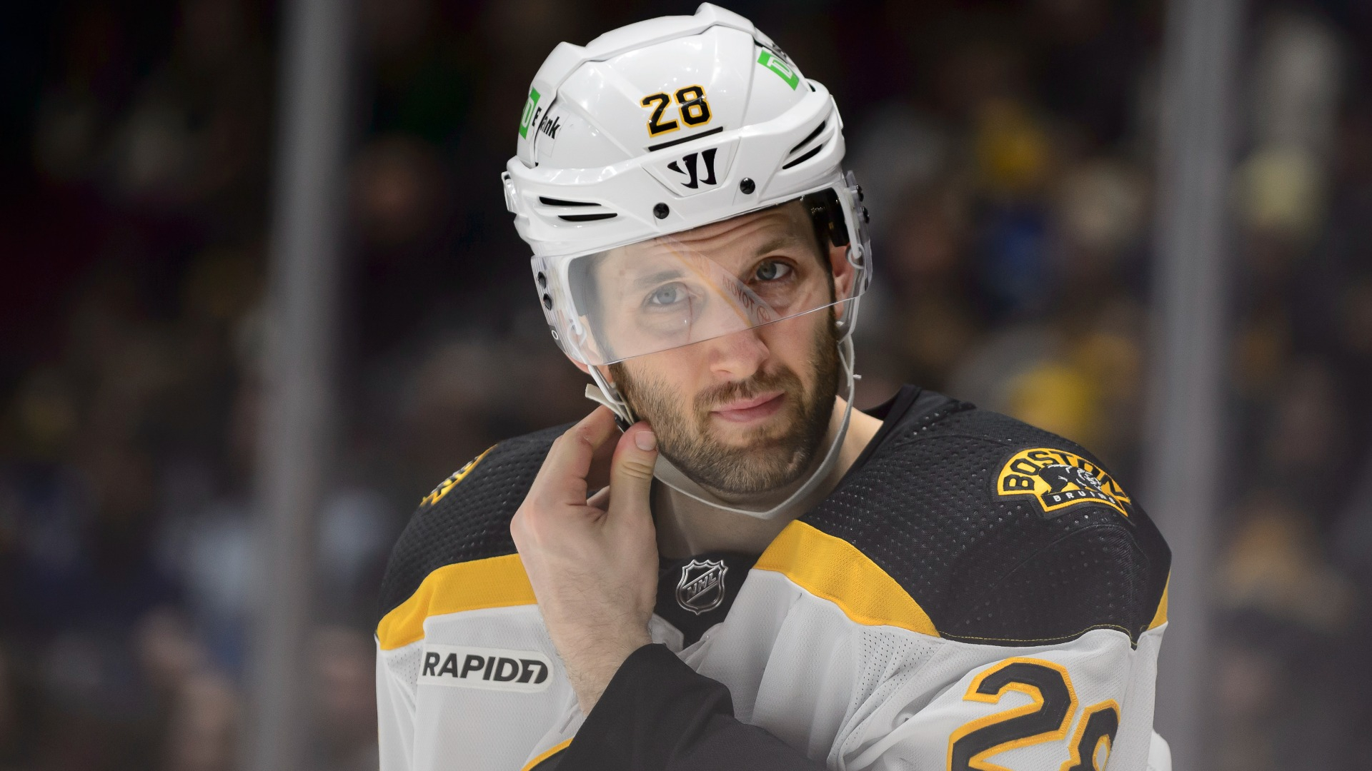 Boston Bruins defenseman Derek Forbort