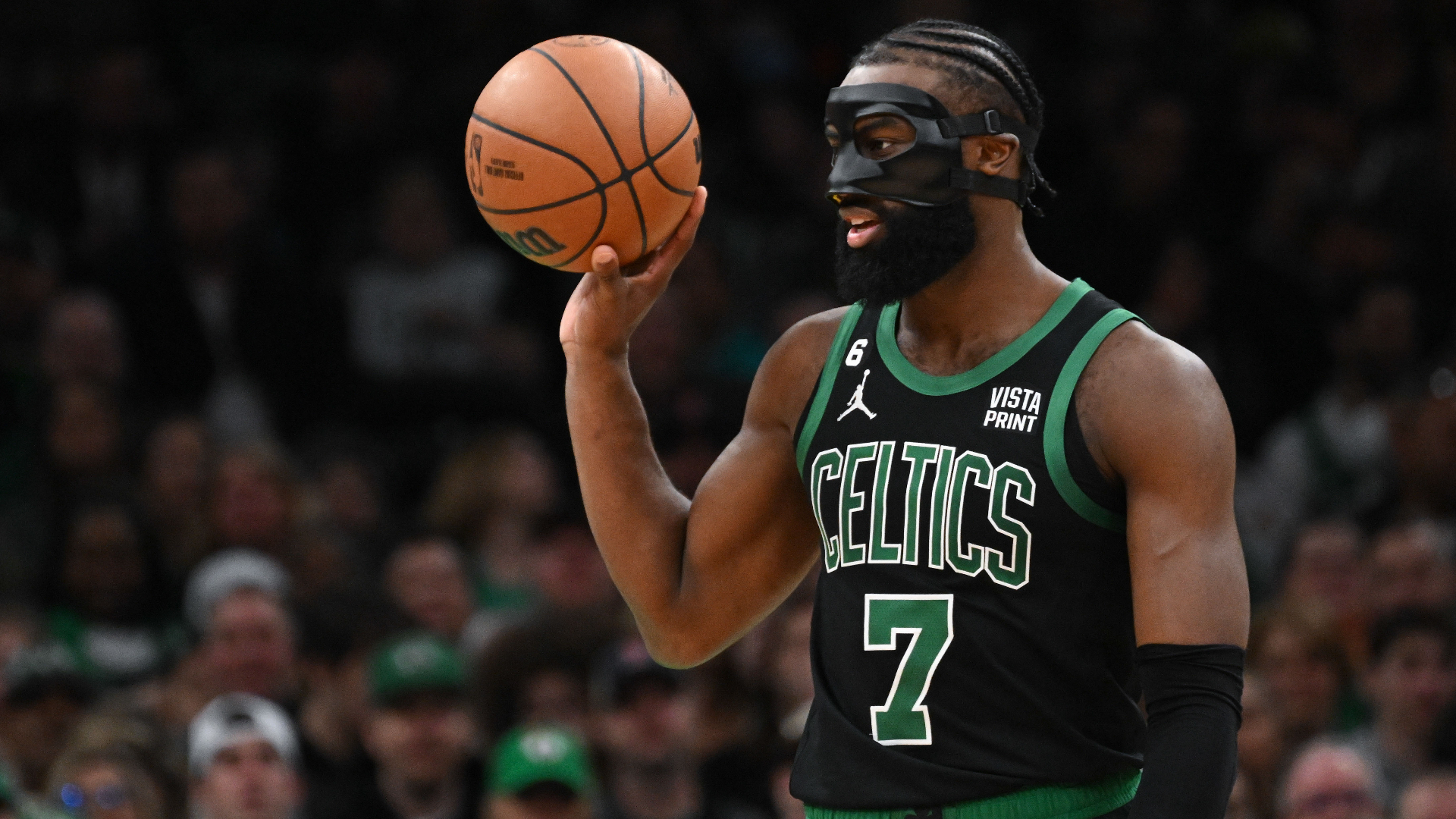 Boston Celtics guard Jaylen Brown