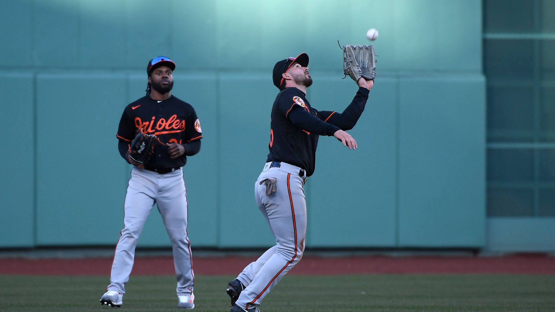 Baltimore Orioles left fielder Ryan McKenna