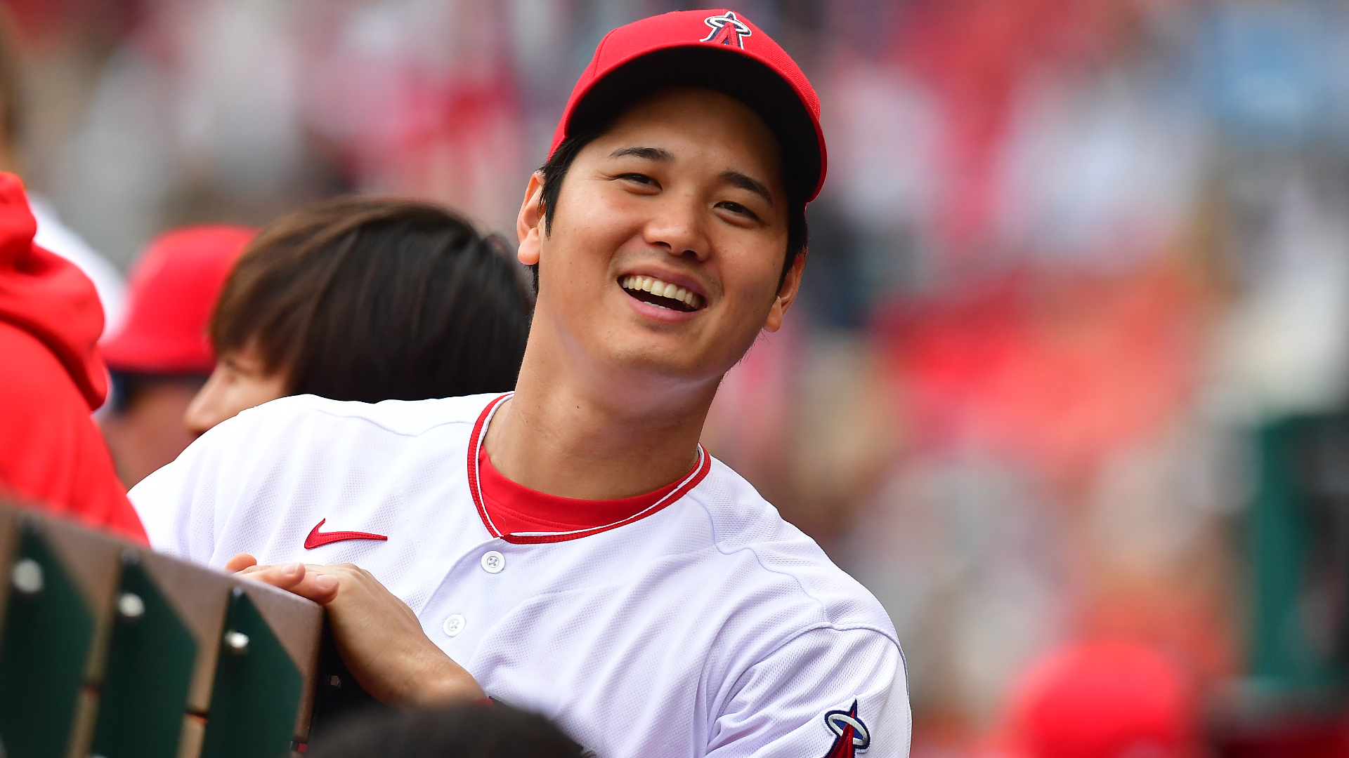Los Angeles Angels pitcher/designated hitter Shohei Ohtani