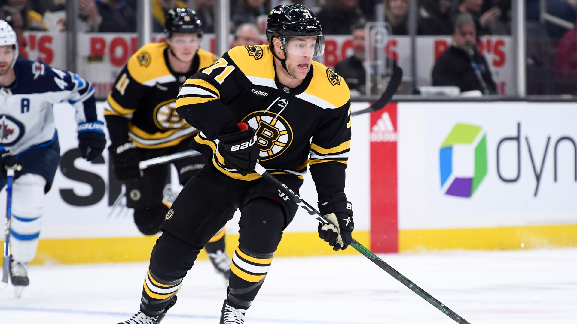 Boston Bruins forward Taylor Hall