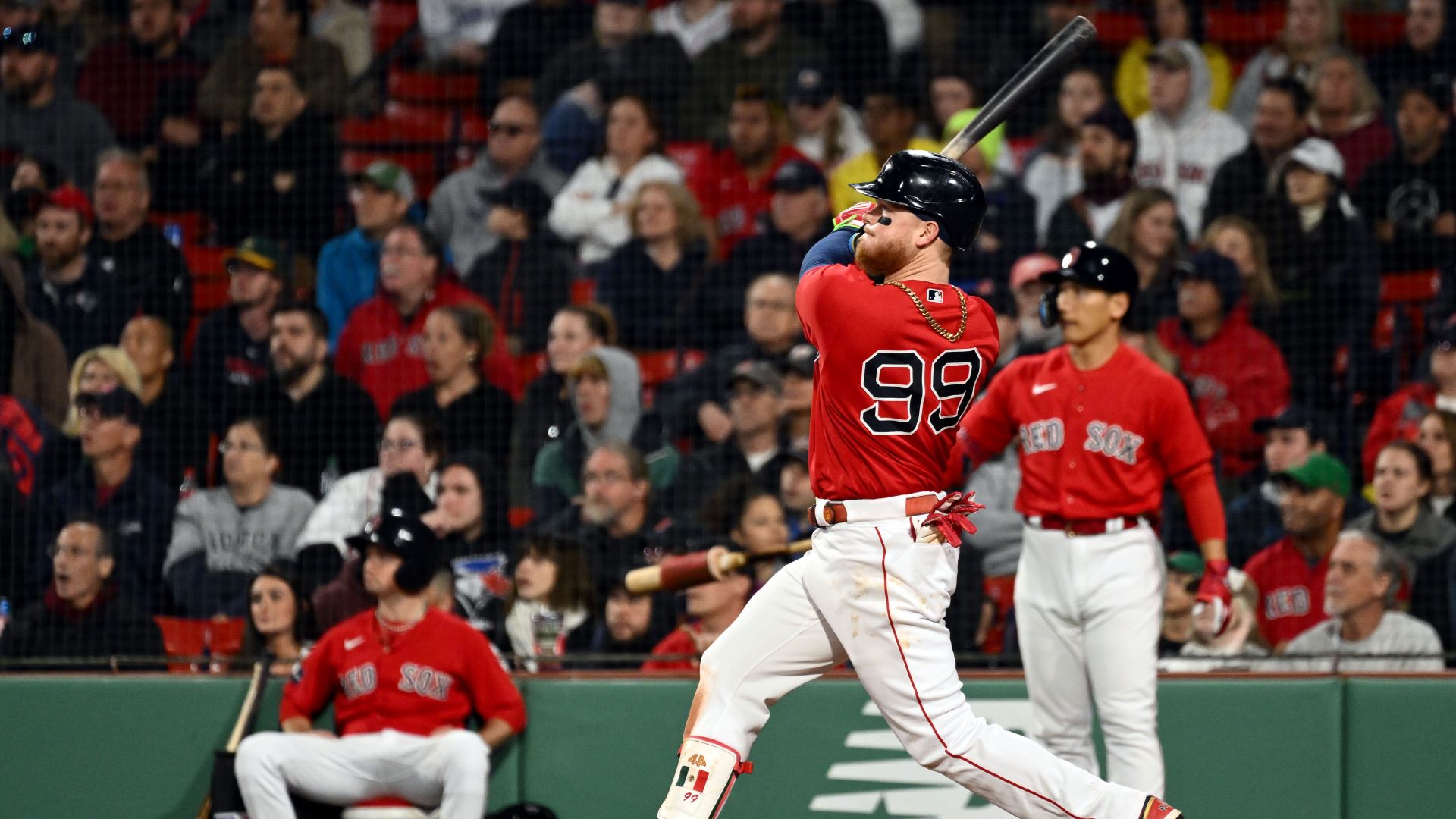 Boston Red Sox outfielder Alex Verdugo