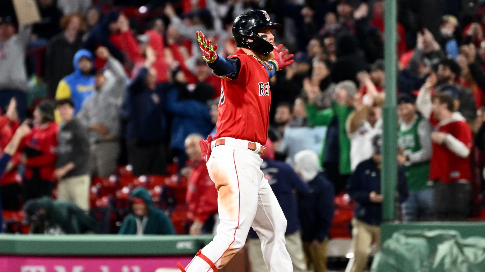 Boston Red Sox outfielder Alex Verdugo