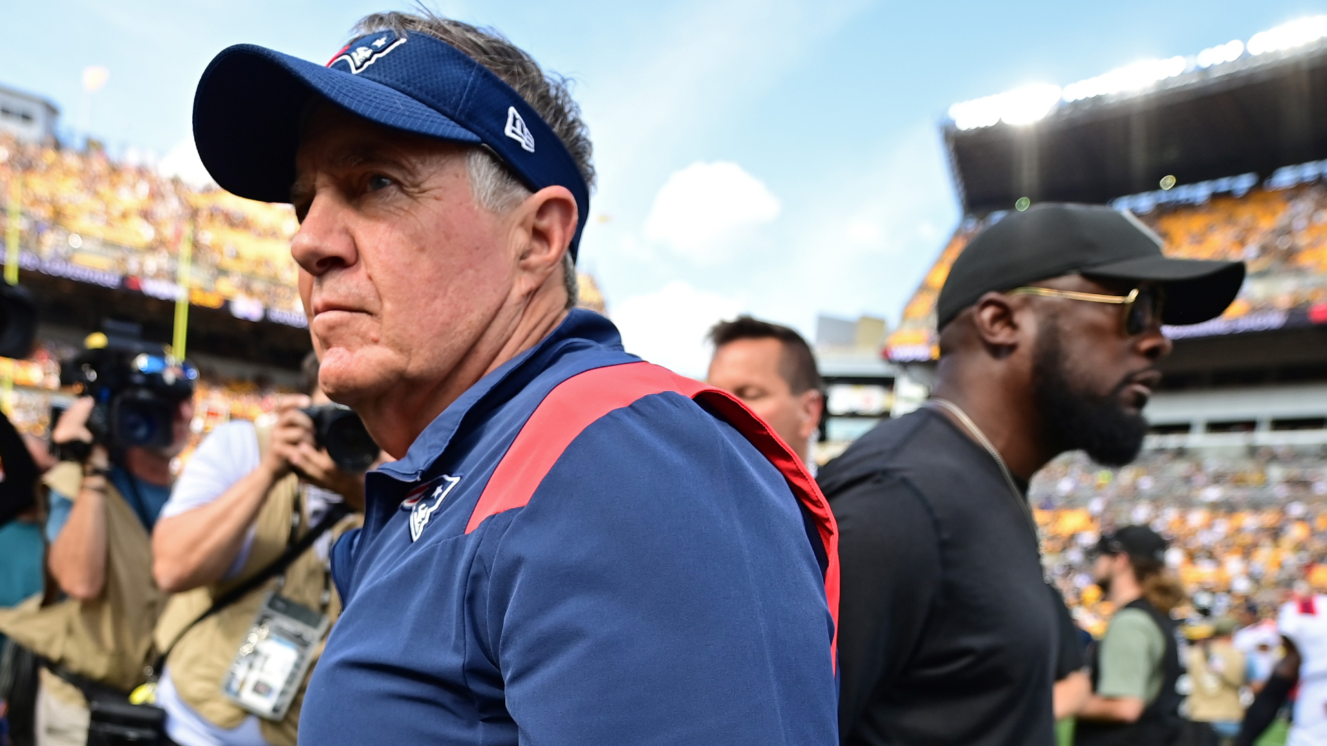 New England Patriots head coach Bill Belichick