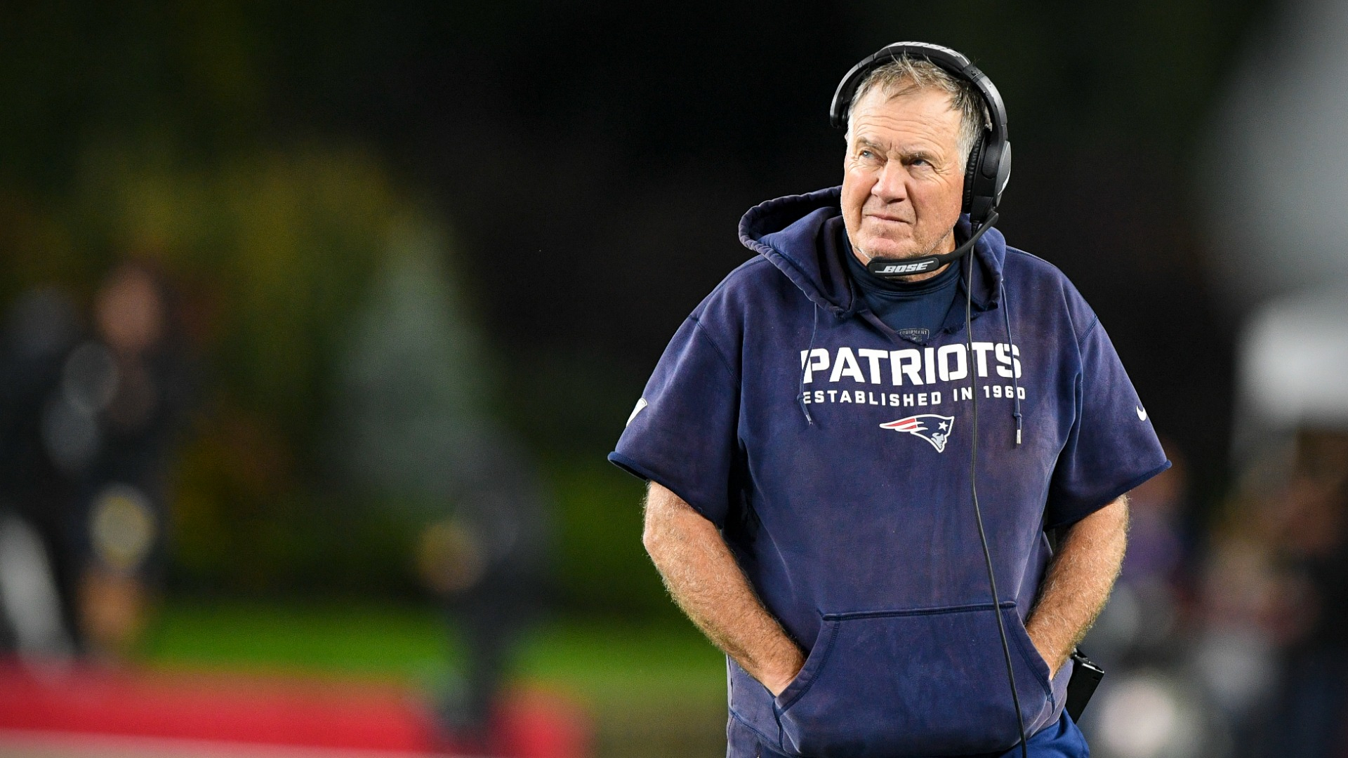 New England Patriots head coach Bill Belichick